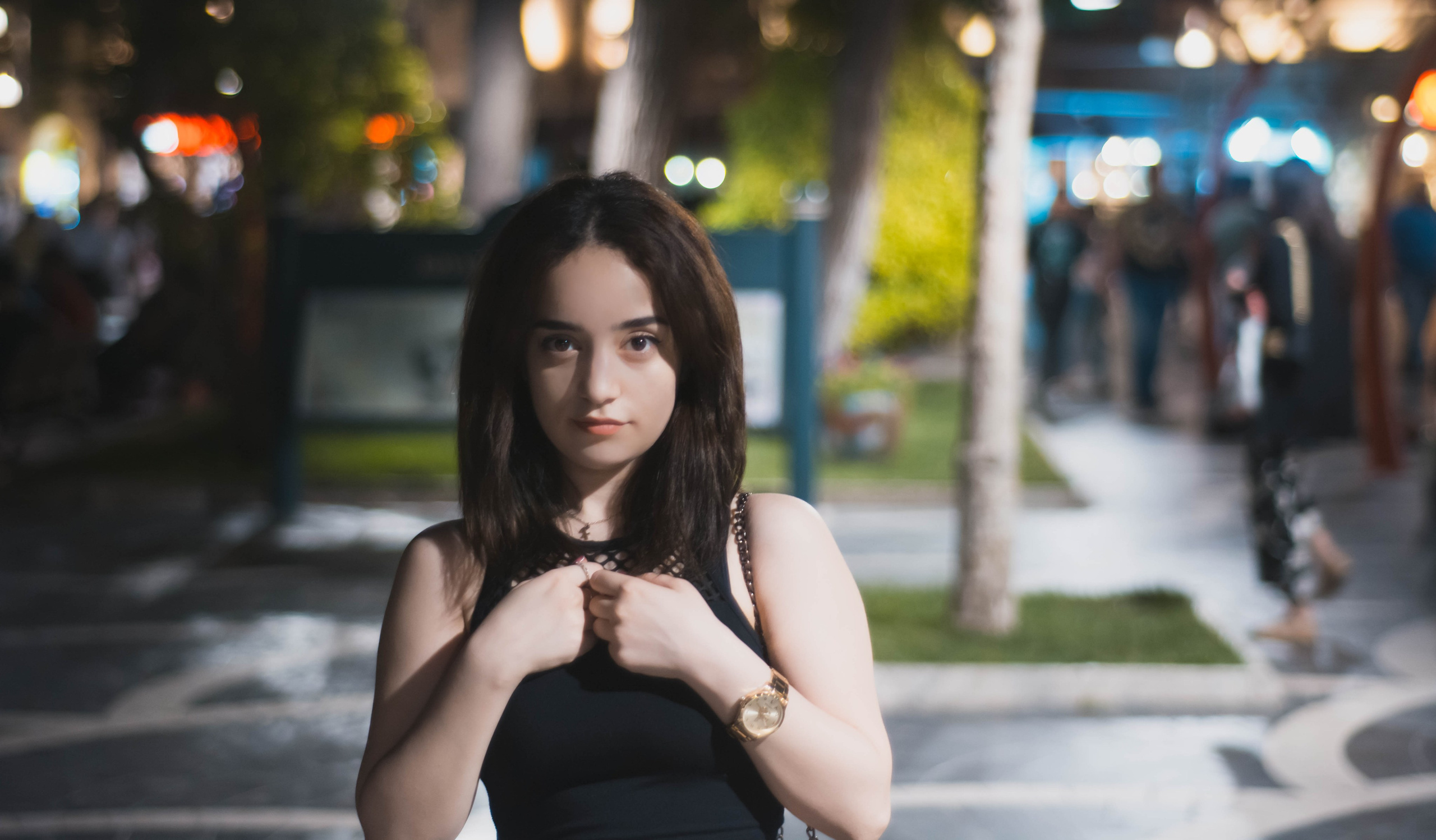 Lana axşam çəkilişi. Fotoqraf Vəli Məmmədov