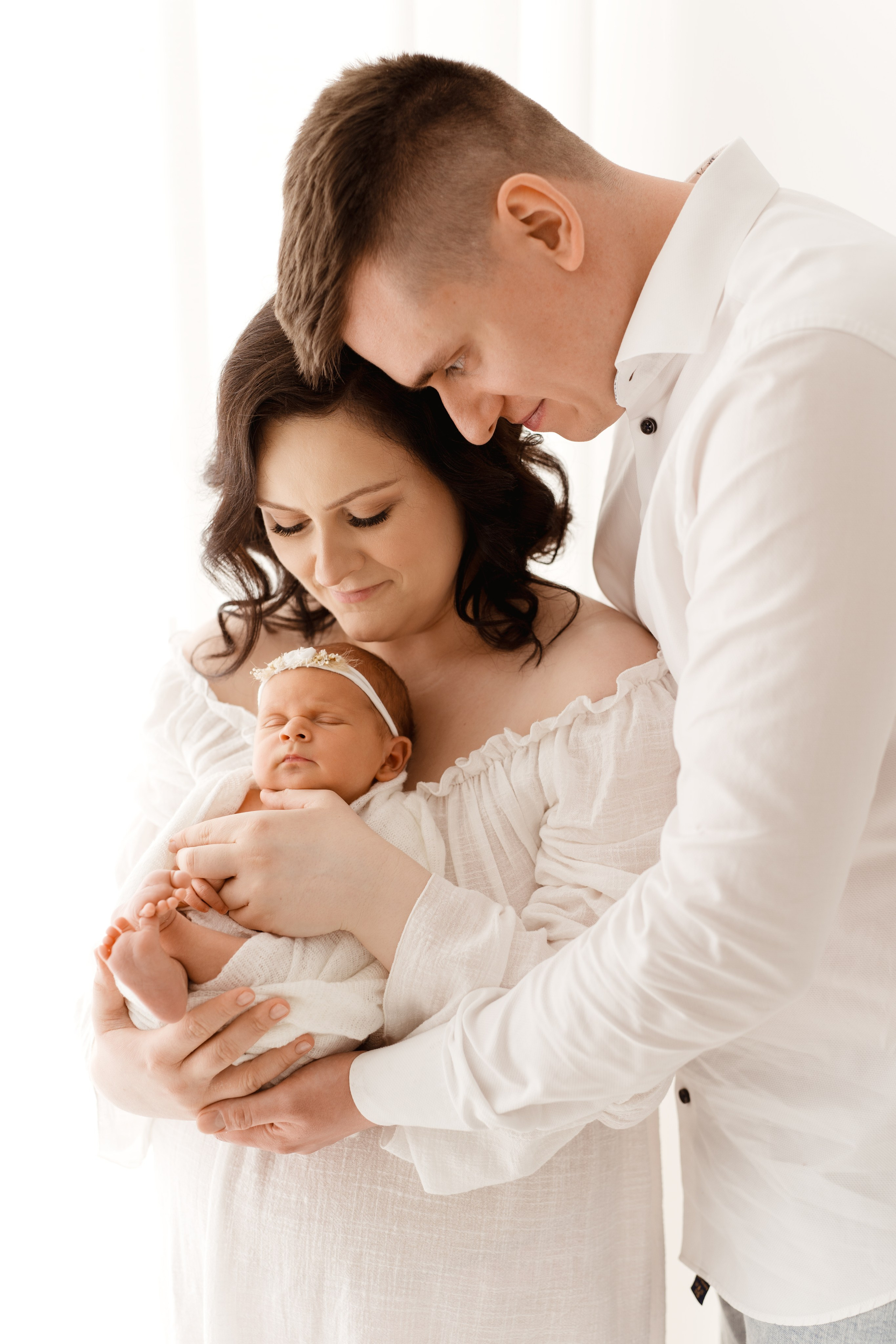 Pierwsza sesja Amelki. Fotograf Łódź - sesja ciążowa, noworodkowa, dziecięca. Studio w Łodzi