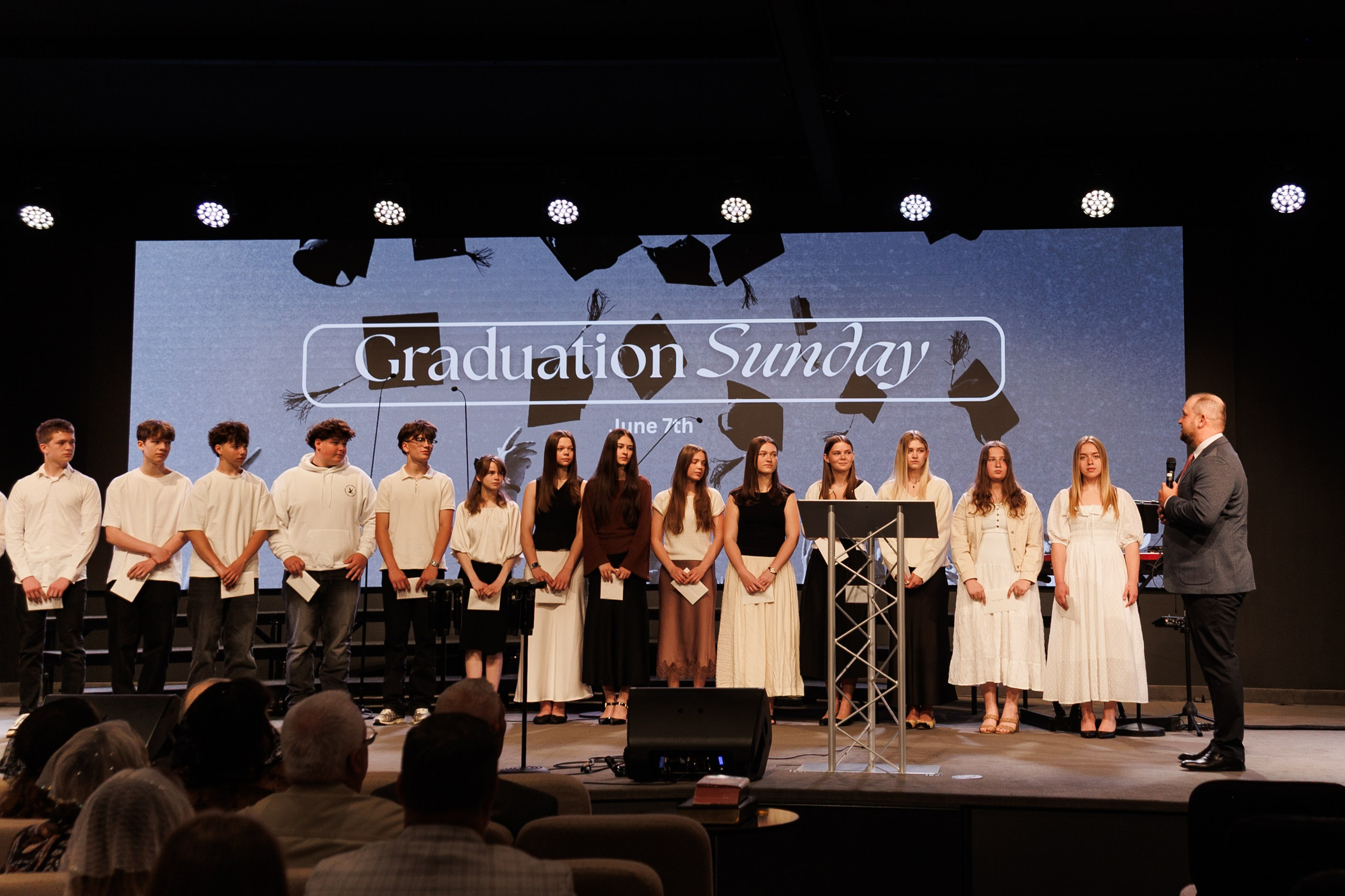 Graduates. Smirna Christian Church