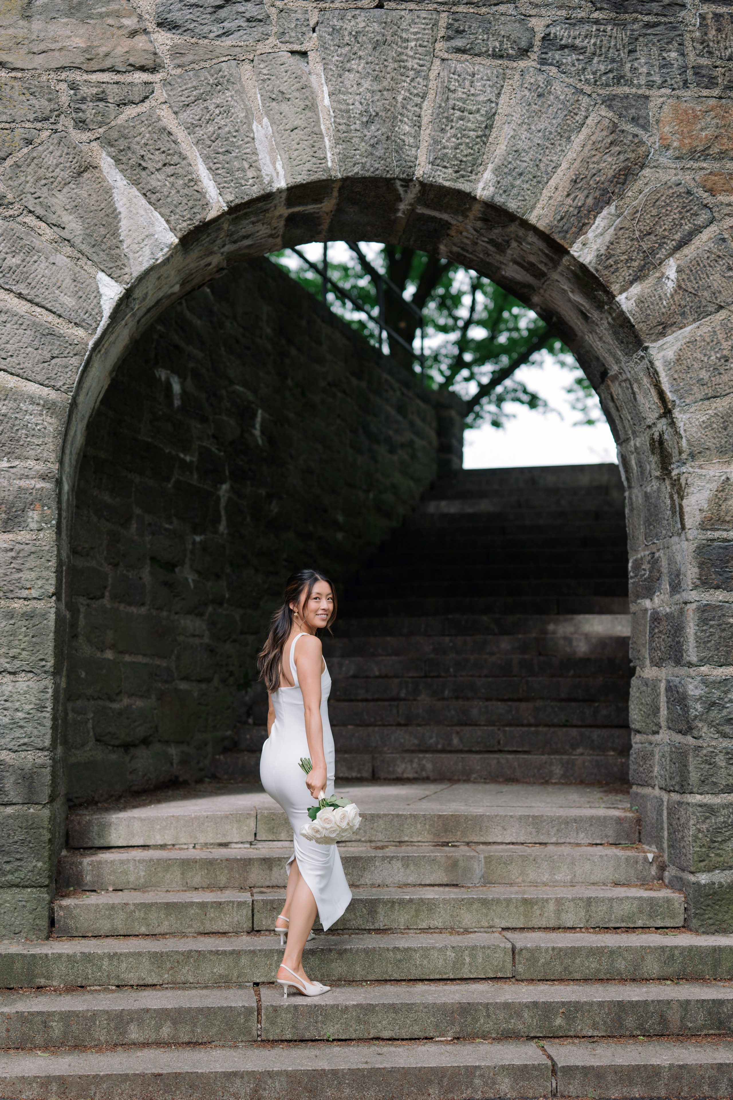 Jennifer & John. Engagement Photoshoot at The Cloisters, Fort Tryon Park