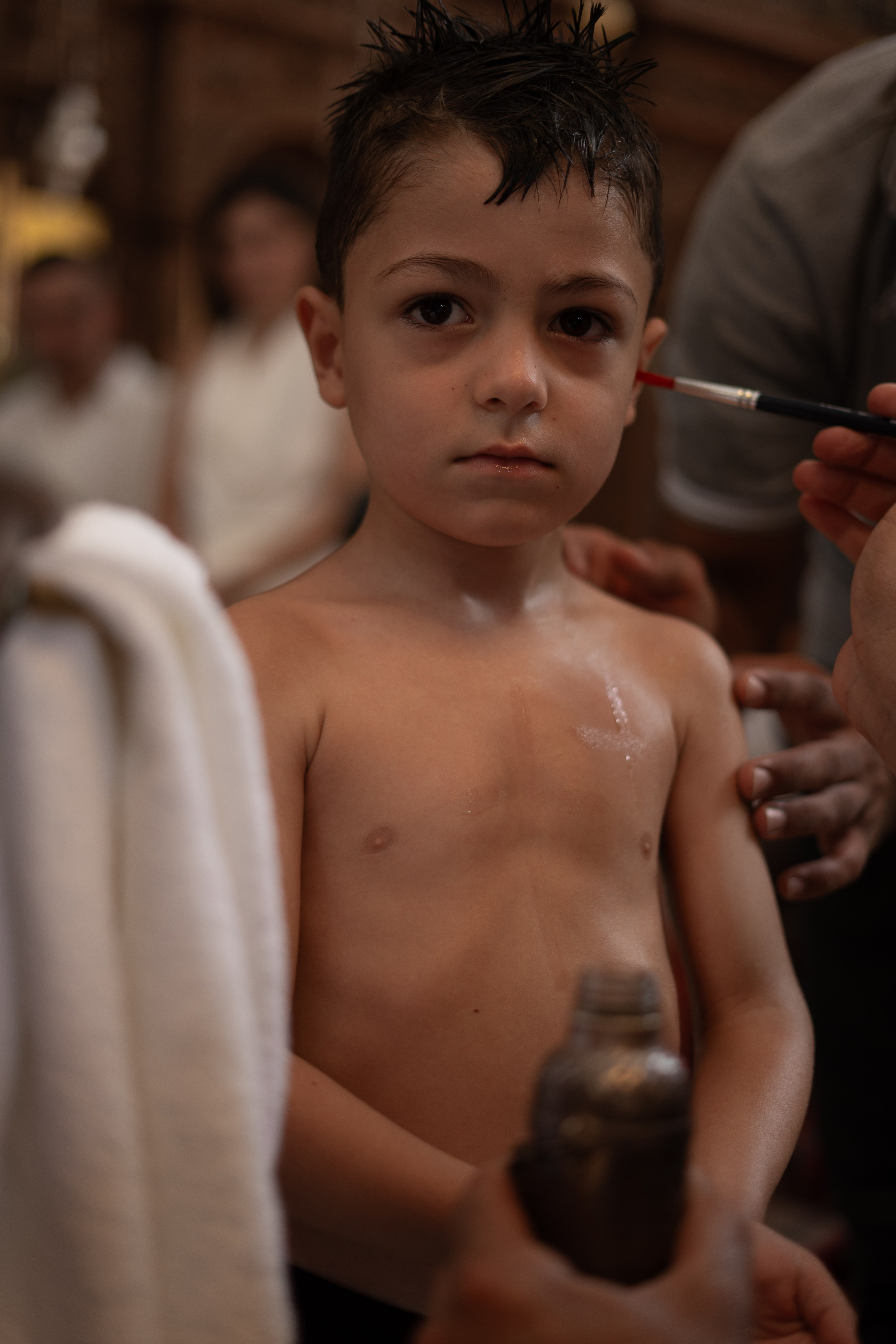 George's baptism day (short report). Ваш Фотограф на Кипре, Нино Келесиду