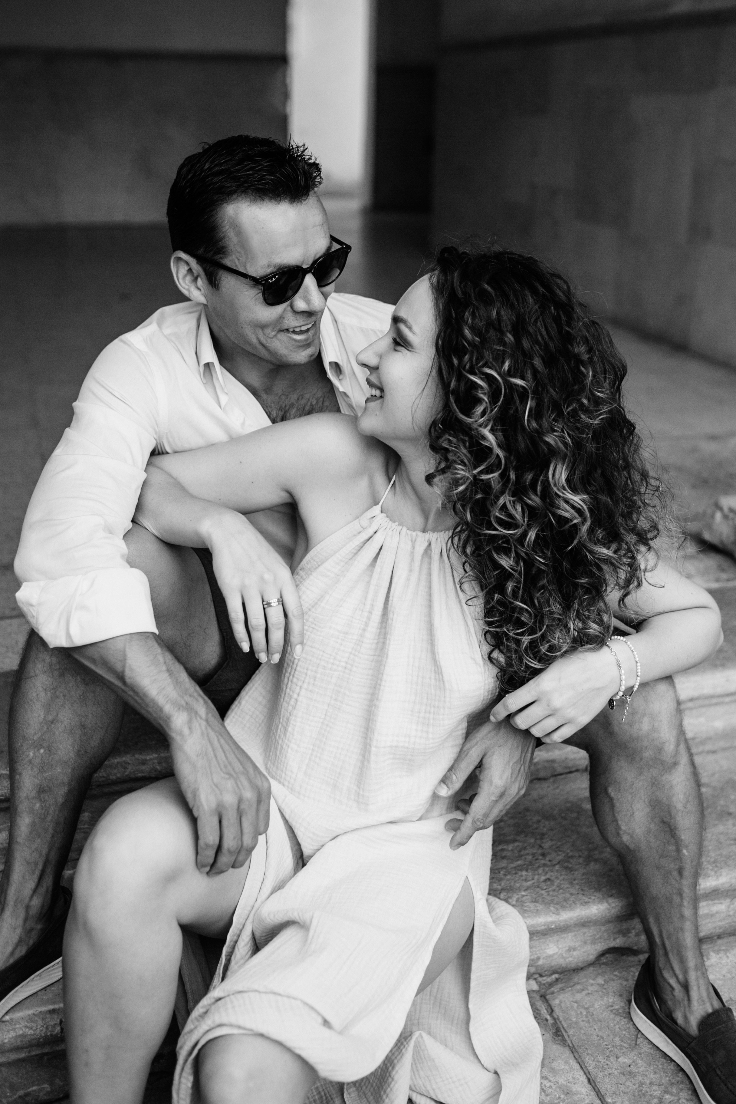 Morning in Bat Galim. Family photographer in Israel