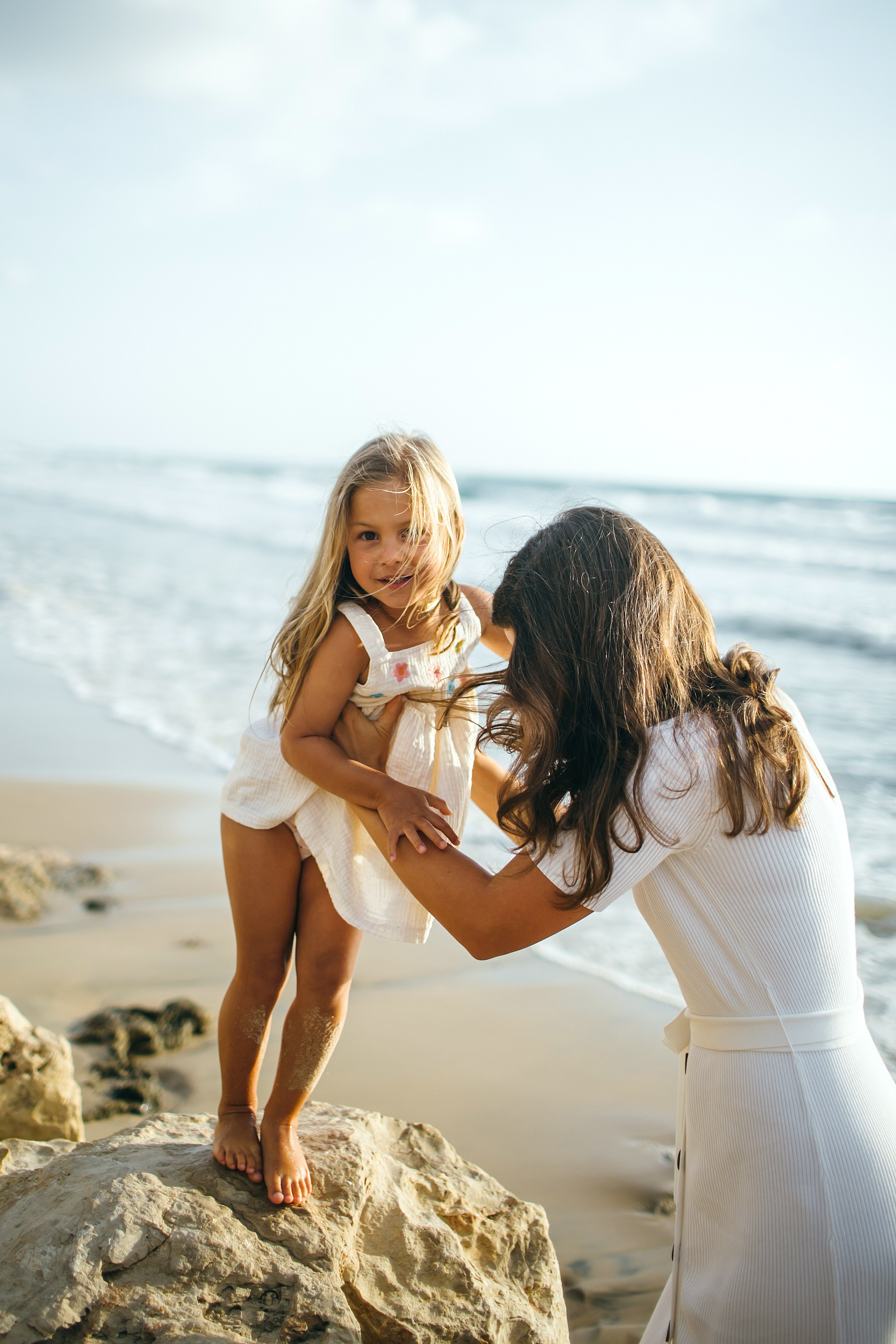 Bat Yam beach. Family photographer in Israel