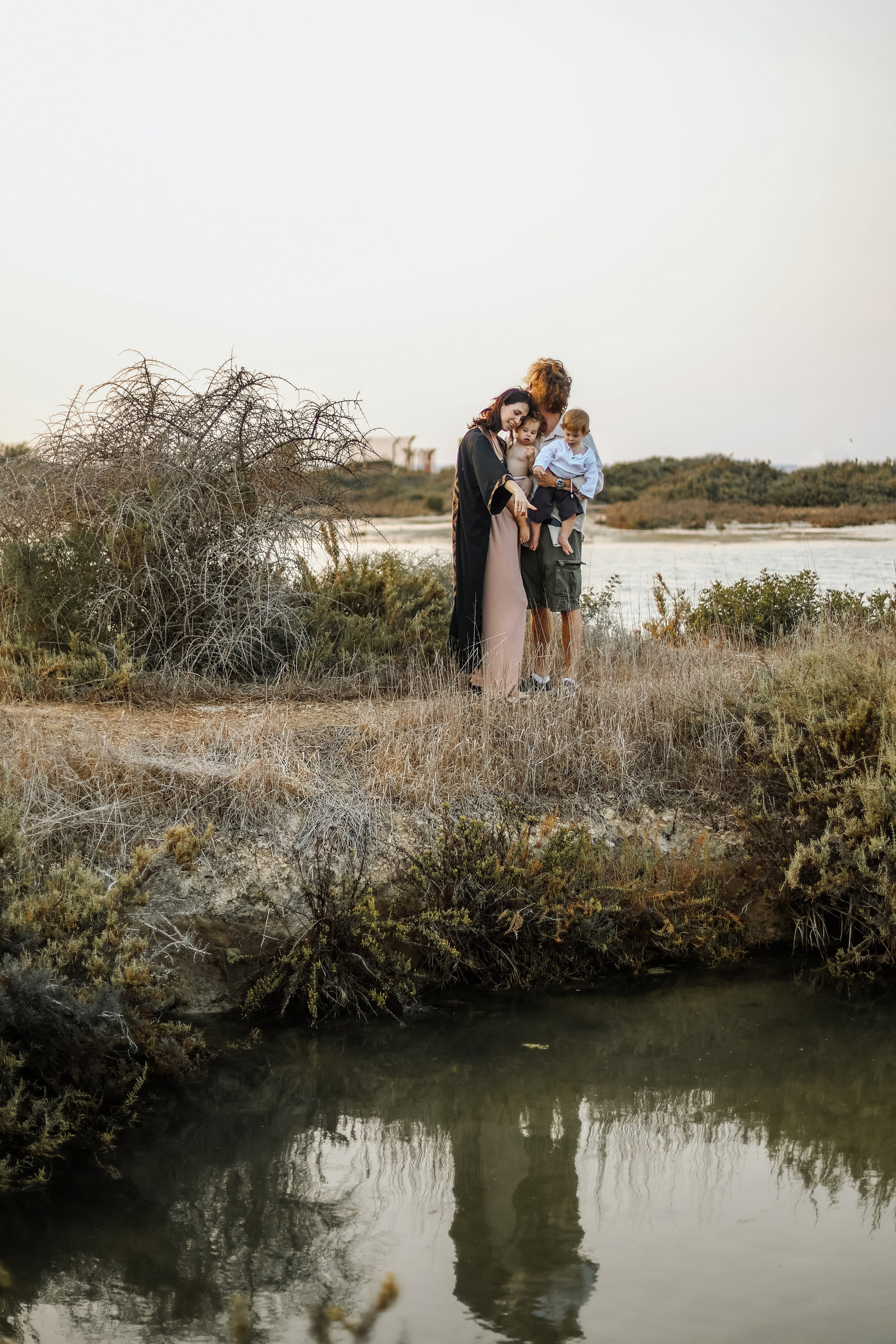 Little curls in Atlit. Family photographer in Israel