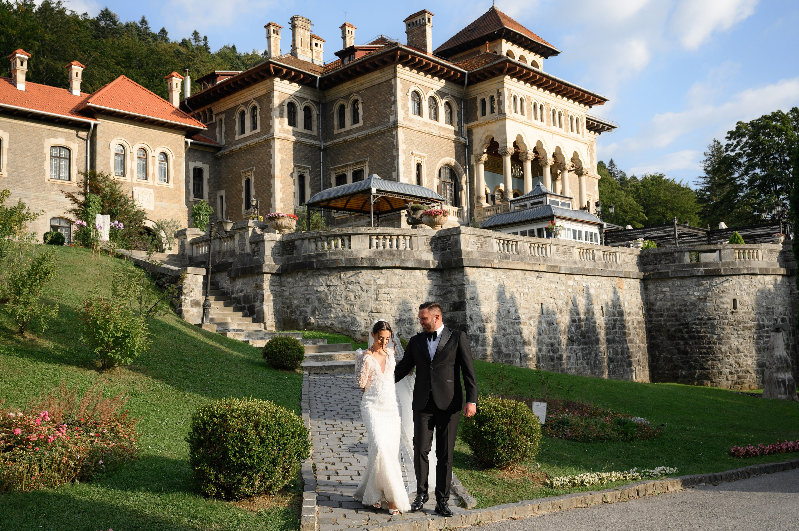 Mălina & Silviu – ședință foto la Castelul Cantacuzino | Fotograf nuntă