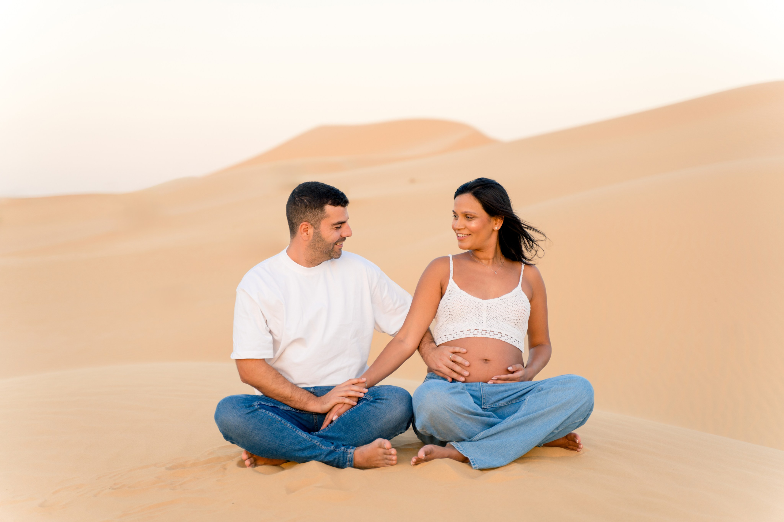 Парная съемка в Пустыне. Фотограф в Абу Даби Марина