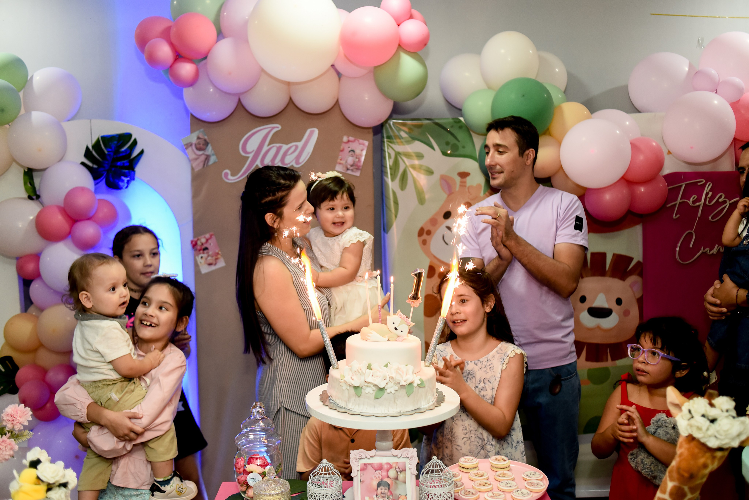 1er añito de Jael. Fotografo de casamiento en misiones y fotógrafo de familia  Posadas