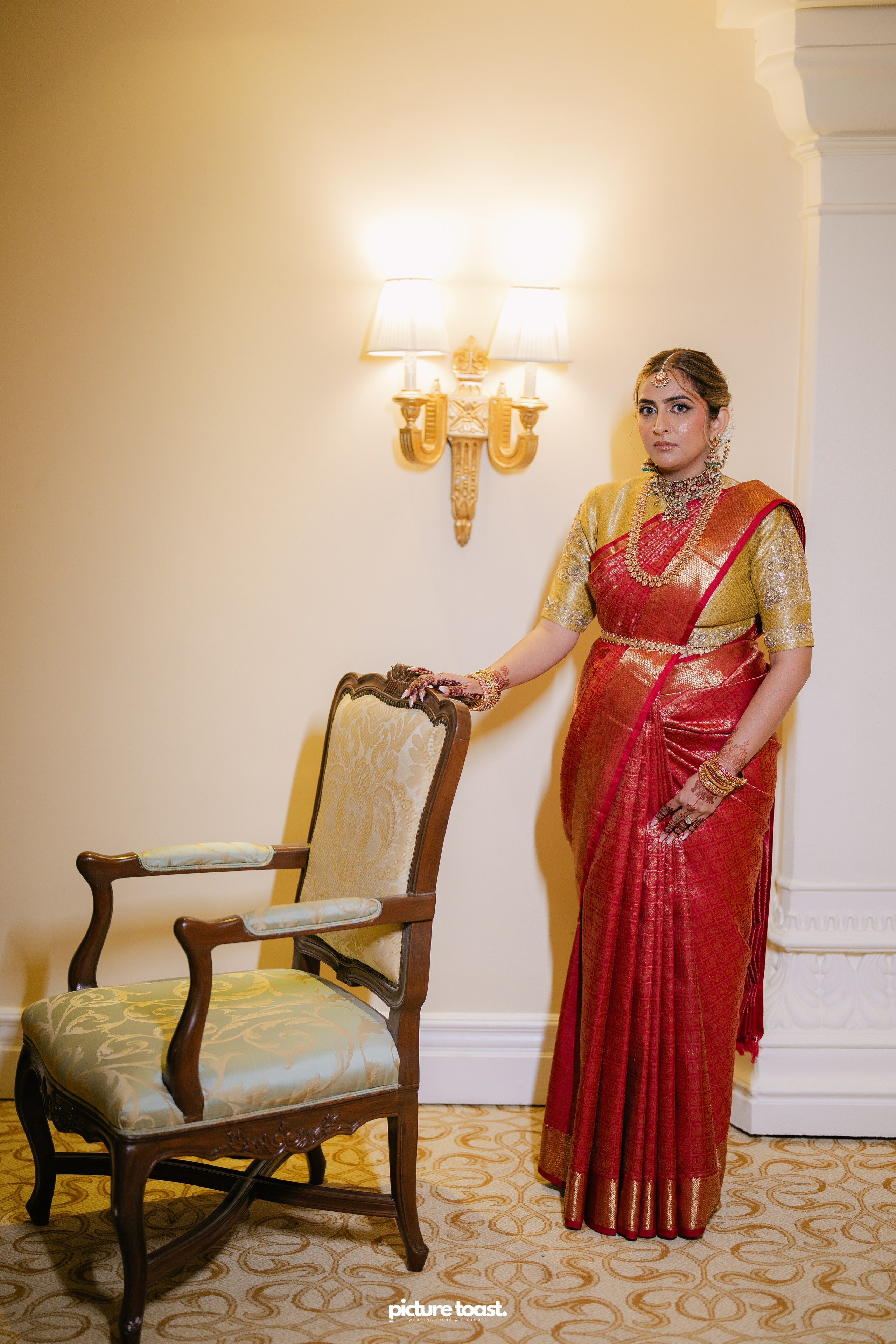 South Indian Wedding Ft. Aashna & Rajiv. Fine art Wedding Photographers in India & Canada
