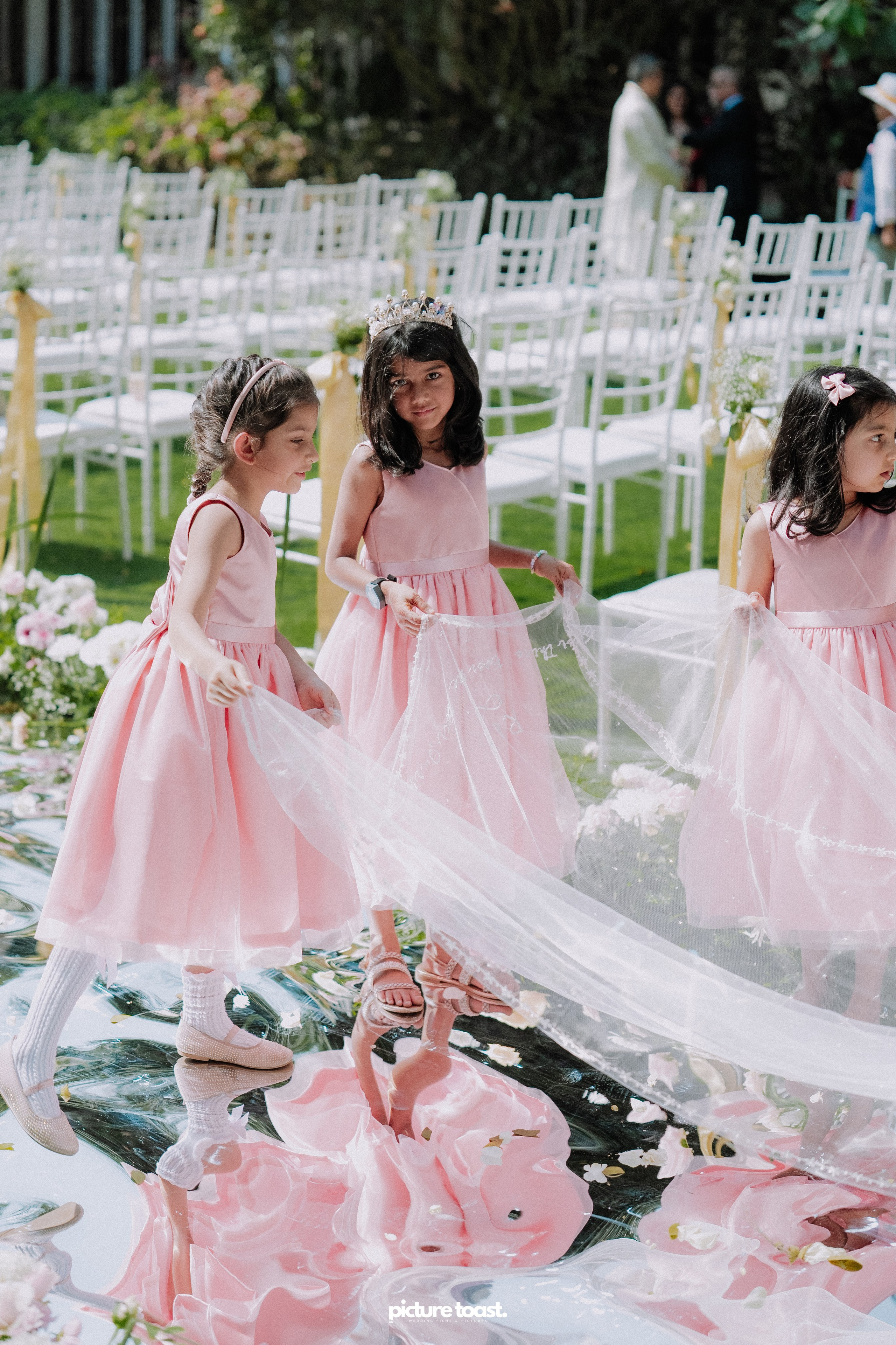 Blessing of Rajiv & Aashna. Fine art Wedding Photographers in India & Canada