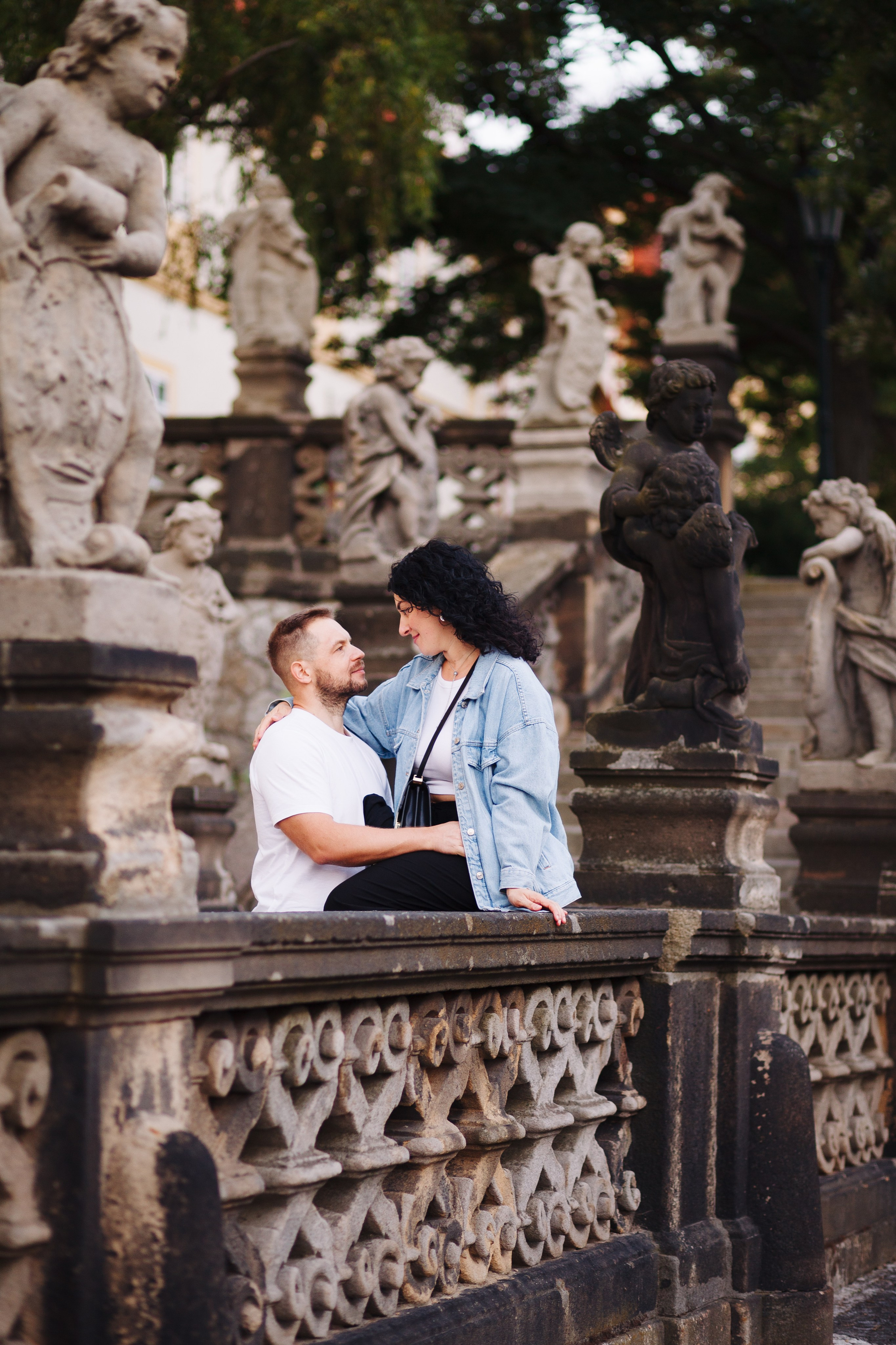 Milana & Alexandr. Photographer in Prague for tourists