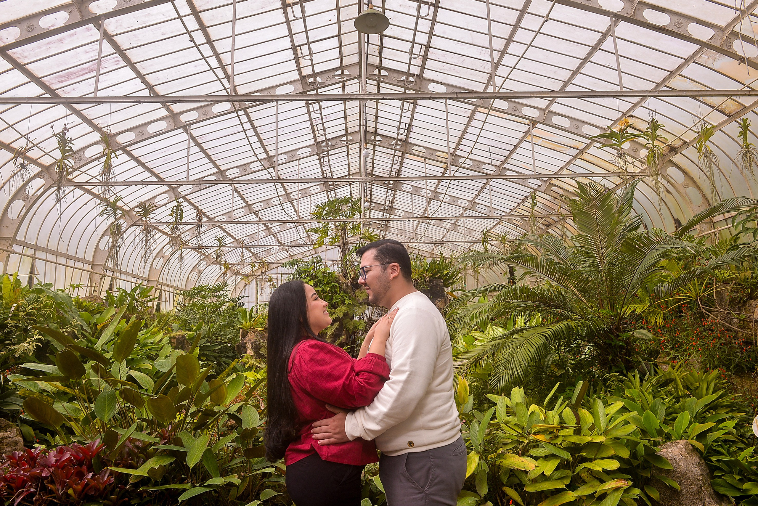 Carolina & Richard, Jardim Botânico de São Paulo. Produtora Bride