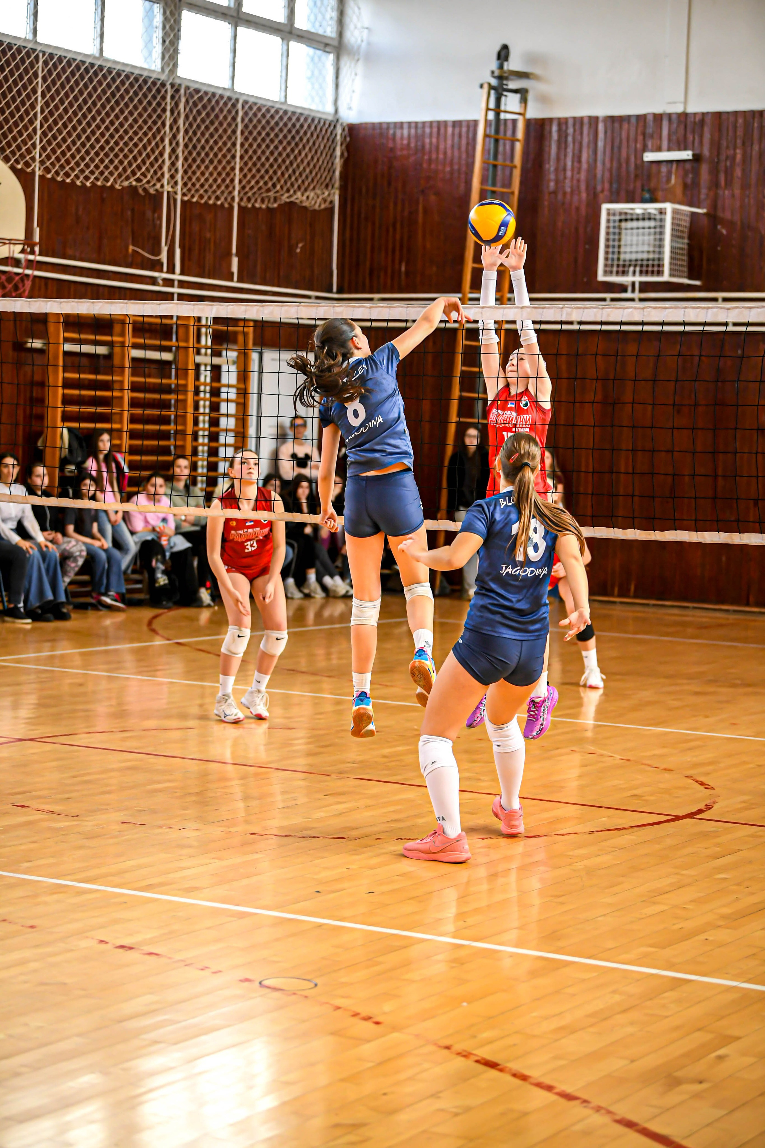 Odbojka 22.03.  Radnicki KG — BlockVolley JAG. Foto Simic Jagodina