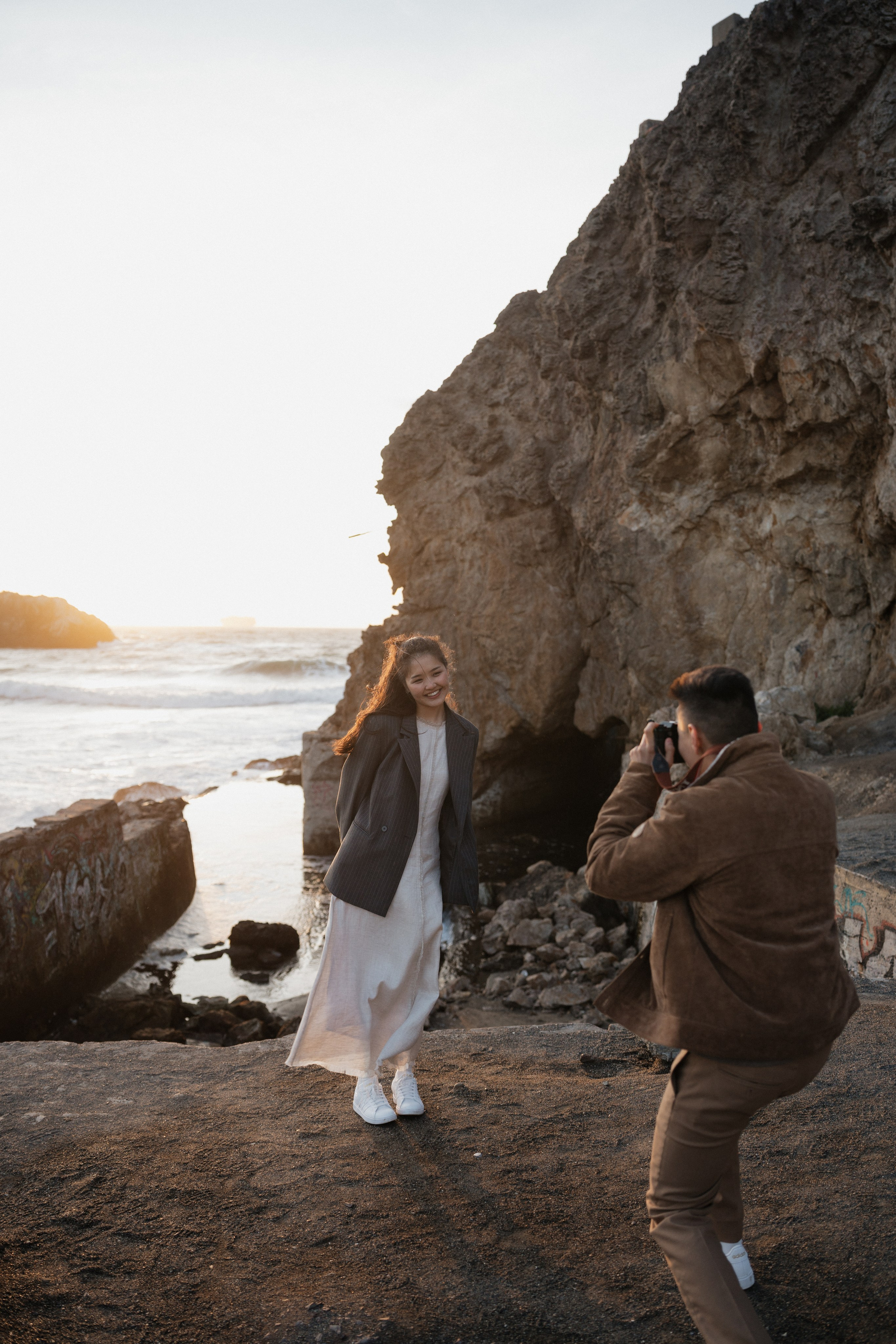 Golden Hour Magic at Sutro Baths. Soulo Photography | San Francisco Bay Area Based Photographer
