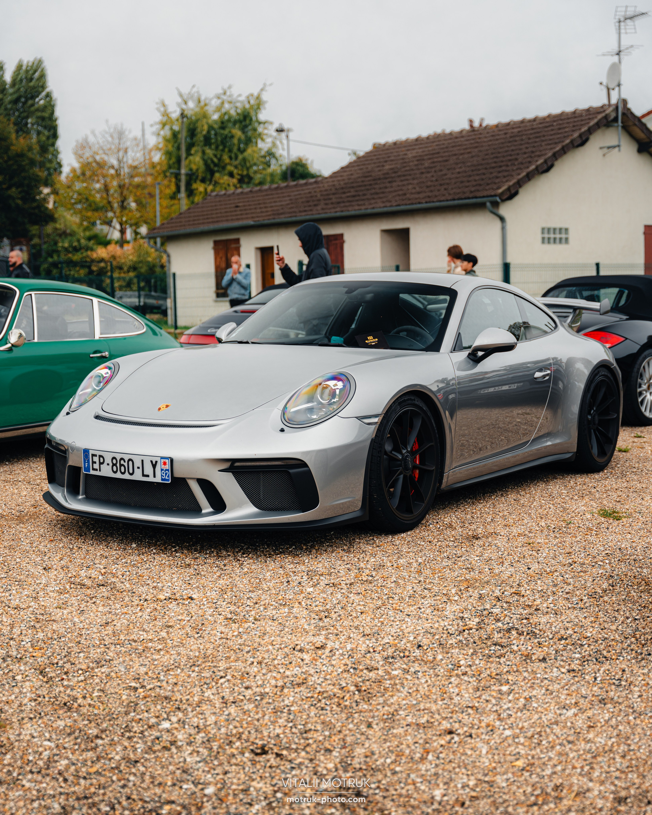 Cars and Coffee 29 septembre 2024. Photographe de voitures à Paris — Vitalii Motruk