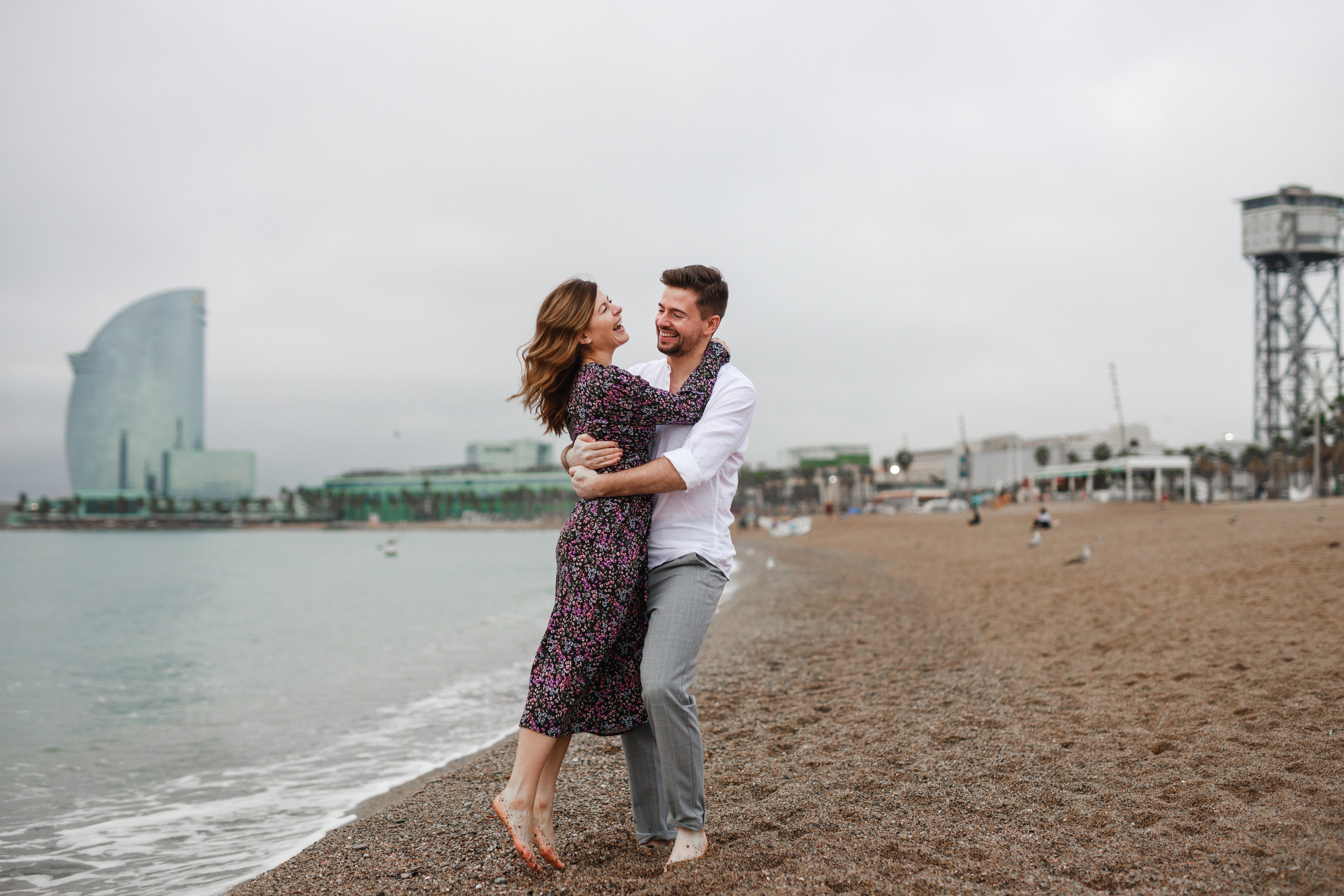 Damian i Monika. Fotograf w Barcelonie Hiszpanii Maslik Yulia