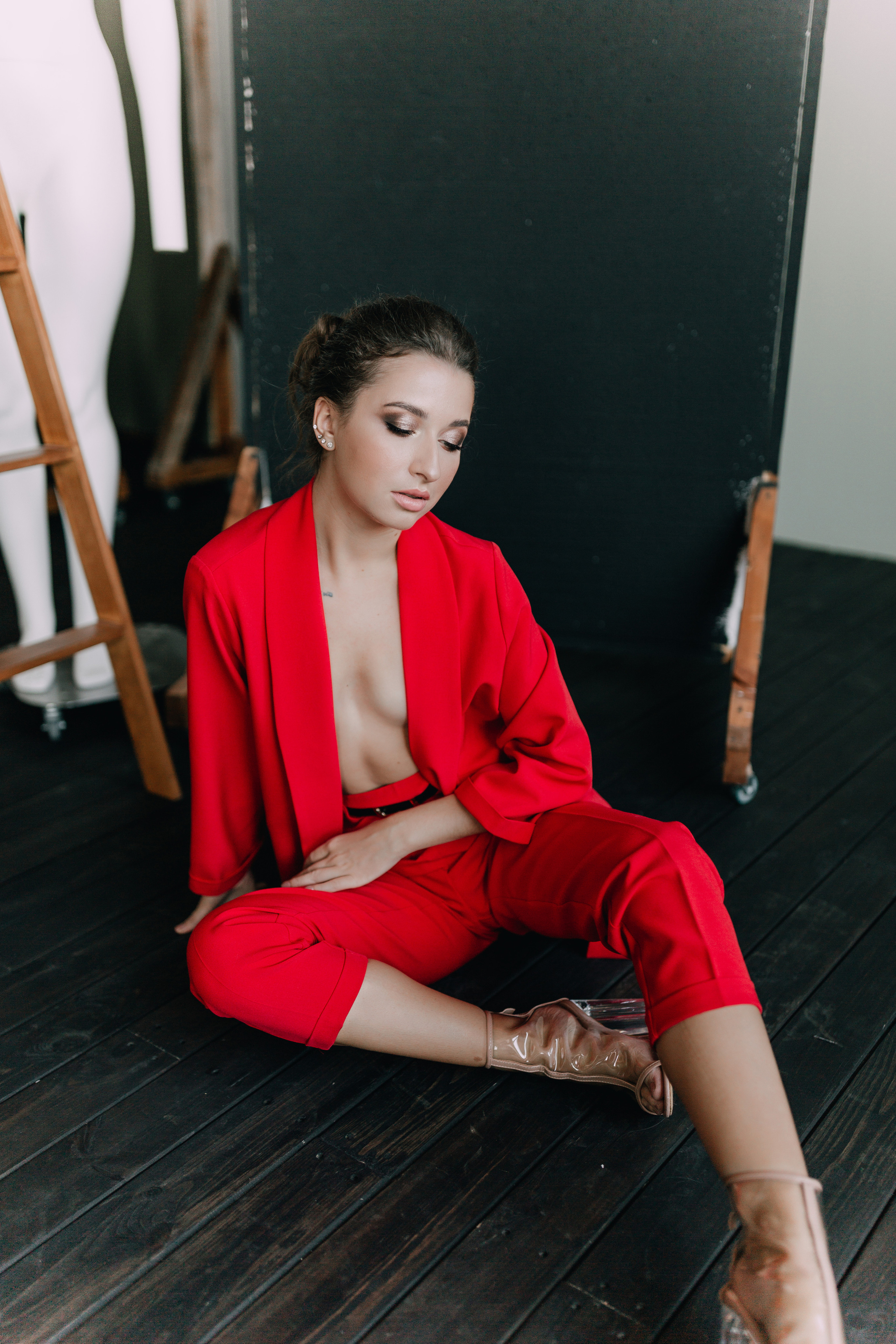 Yuliya studio photoshoot. Photographe à Rouen, France