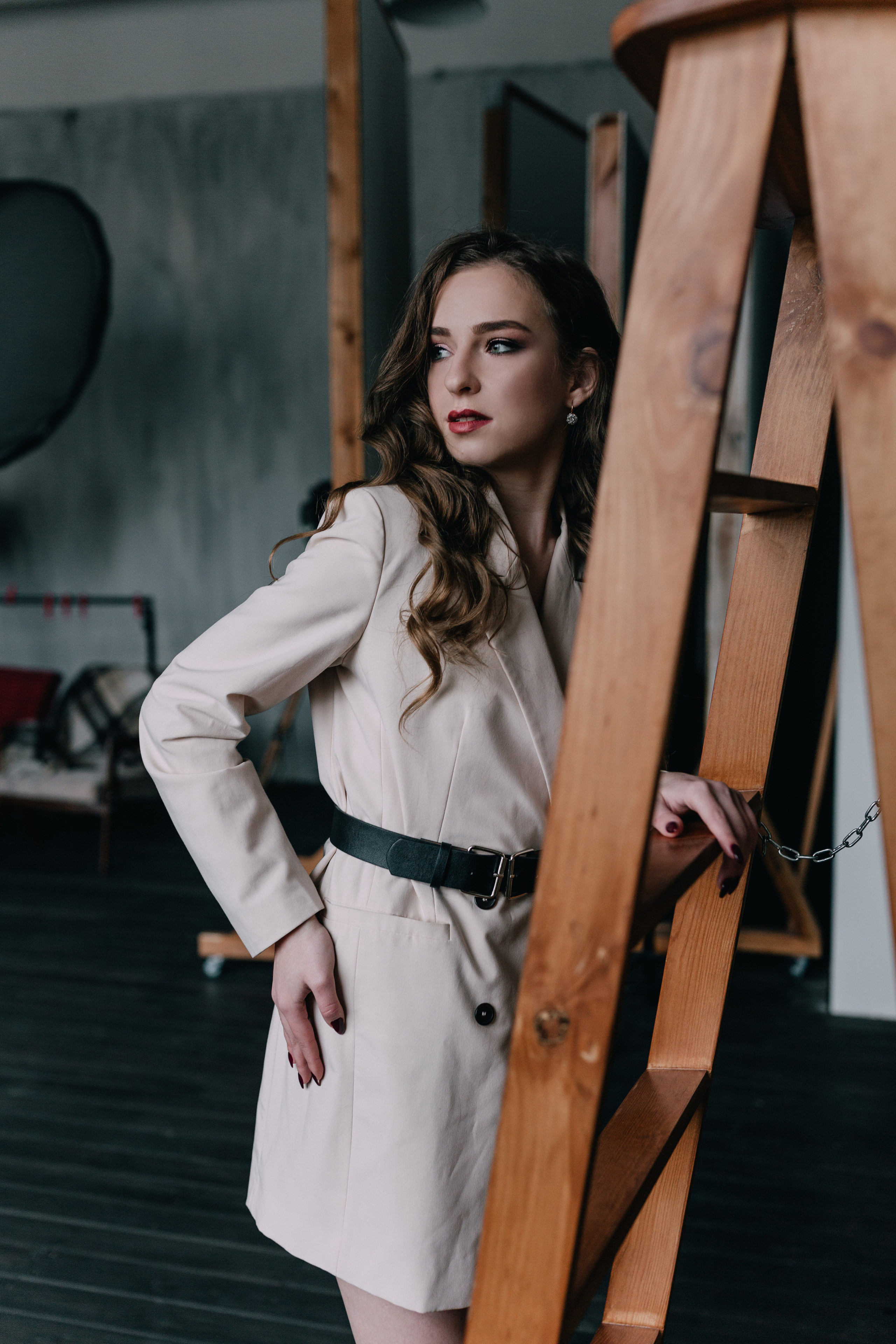 Masha studio photoshoot. Photographe à Rouen, France