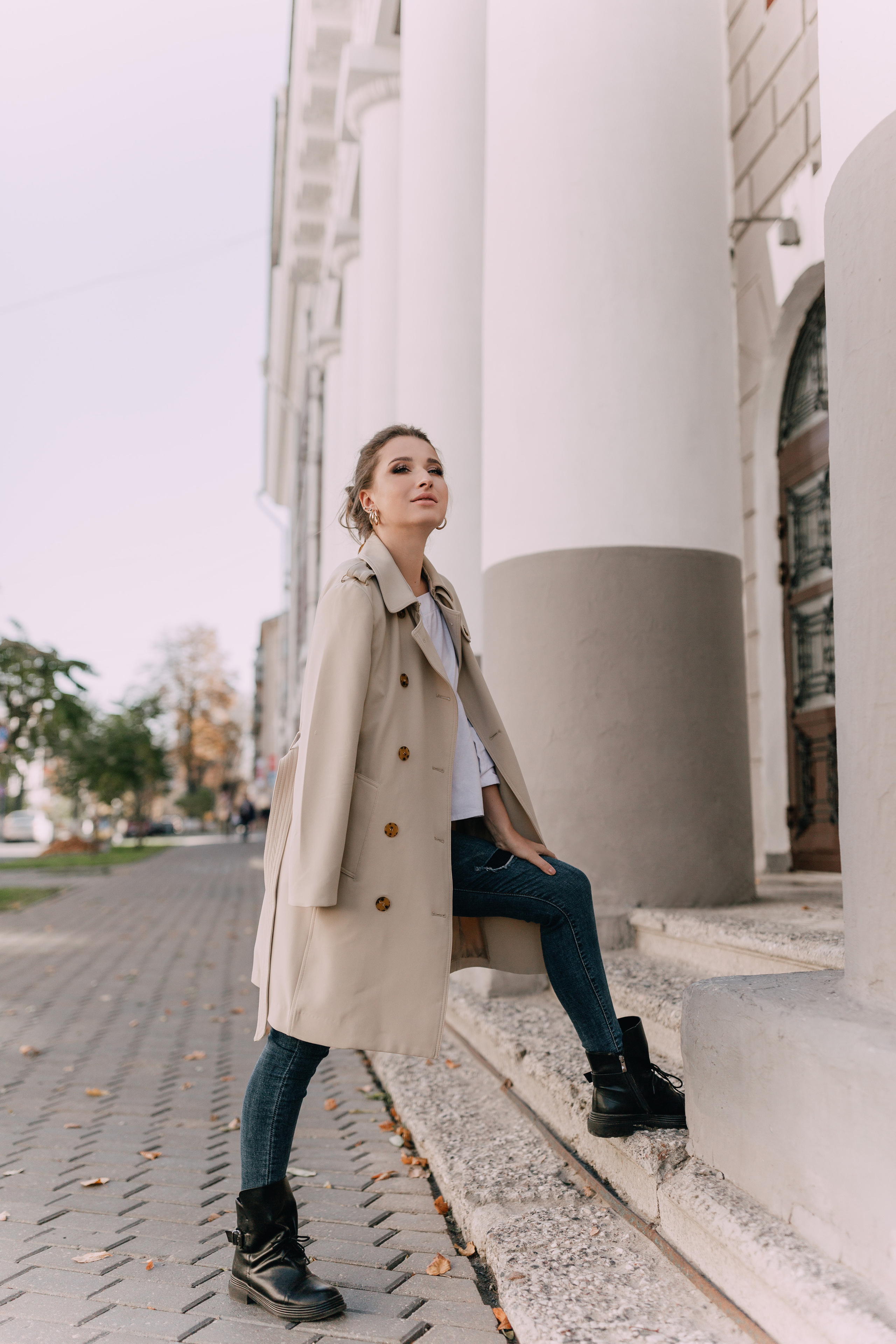 Yuliya outdoors Photoshoot. Photographe à Rouen, France