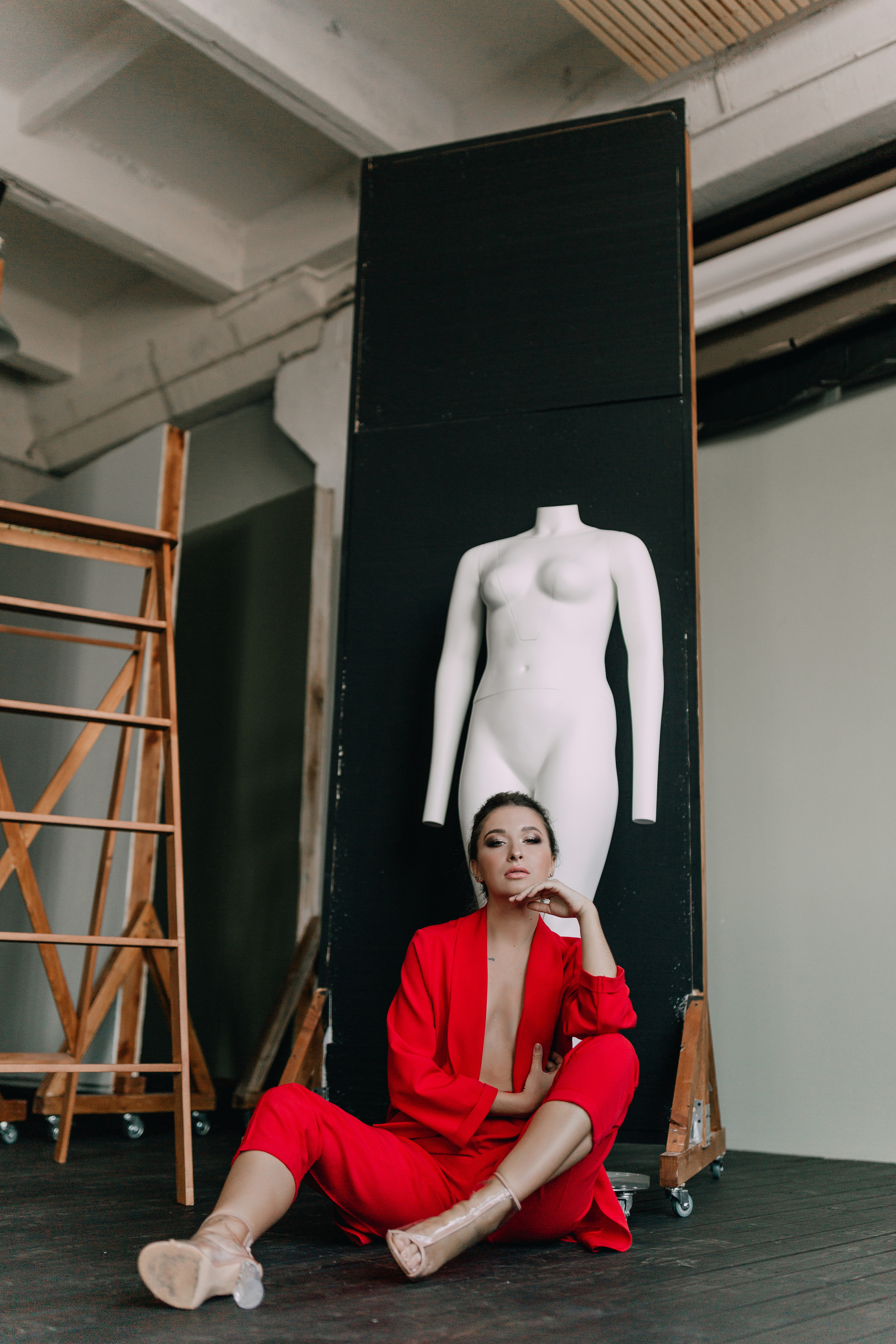 Yuliya studio photoshoot. Photographe à Rouen, France