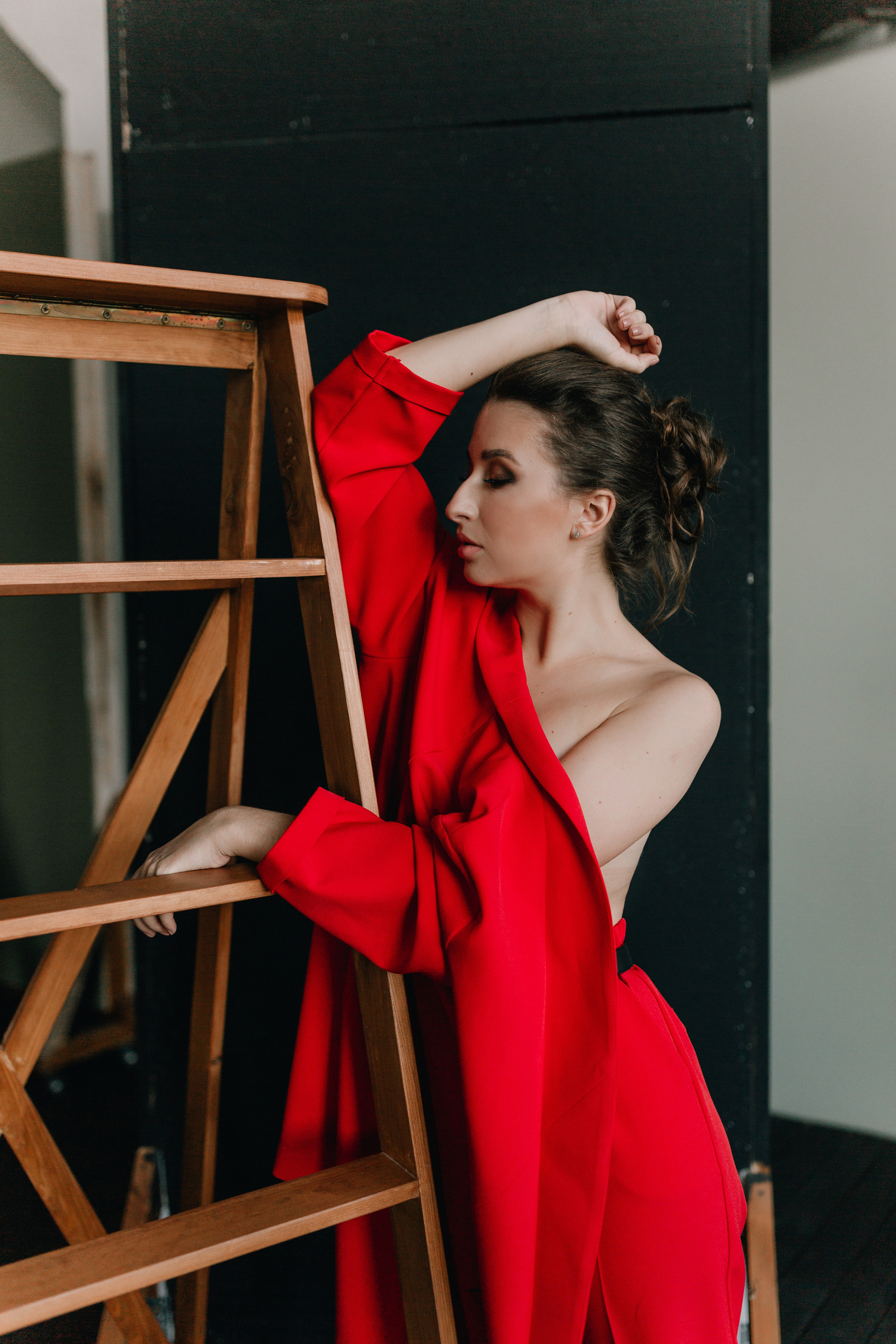 Yuliya studio photoshoot. Photographe à Rouen, France