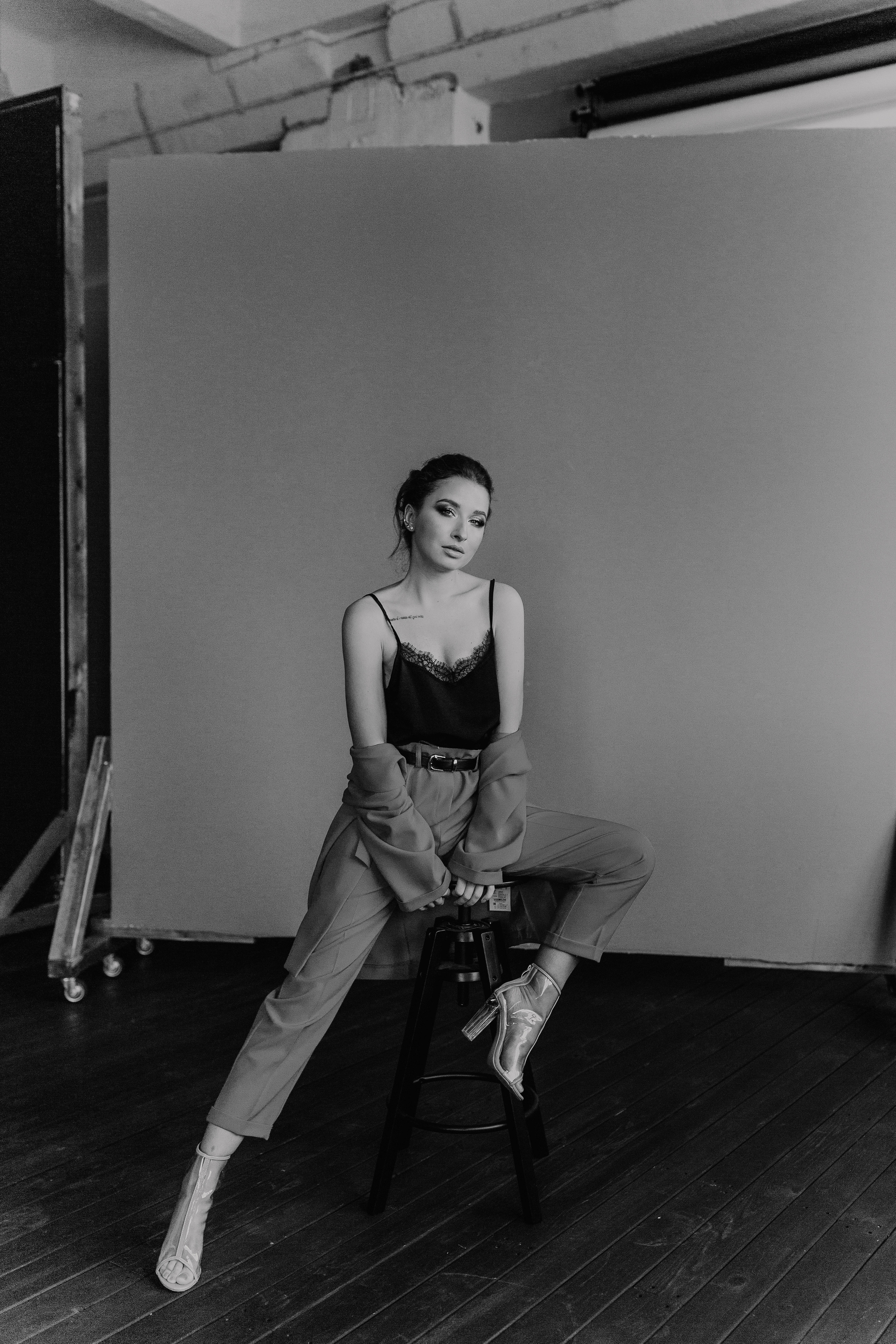 Yuliya studio photoshoot. Photographe à Rouen, France