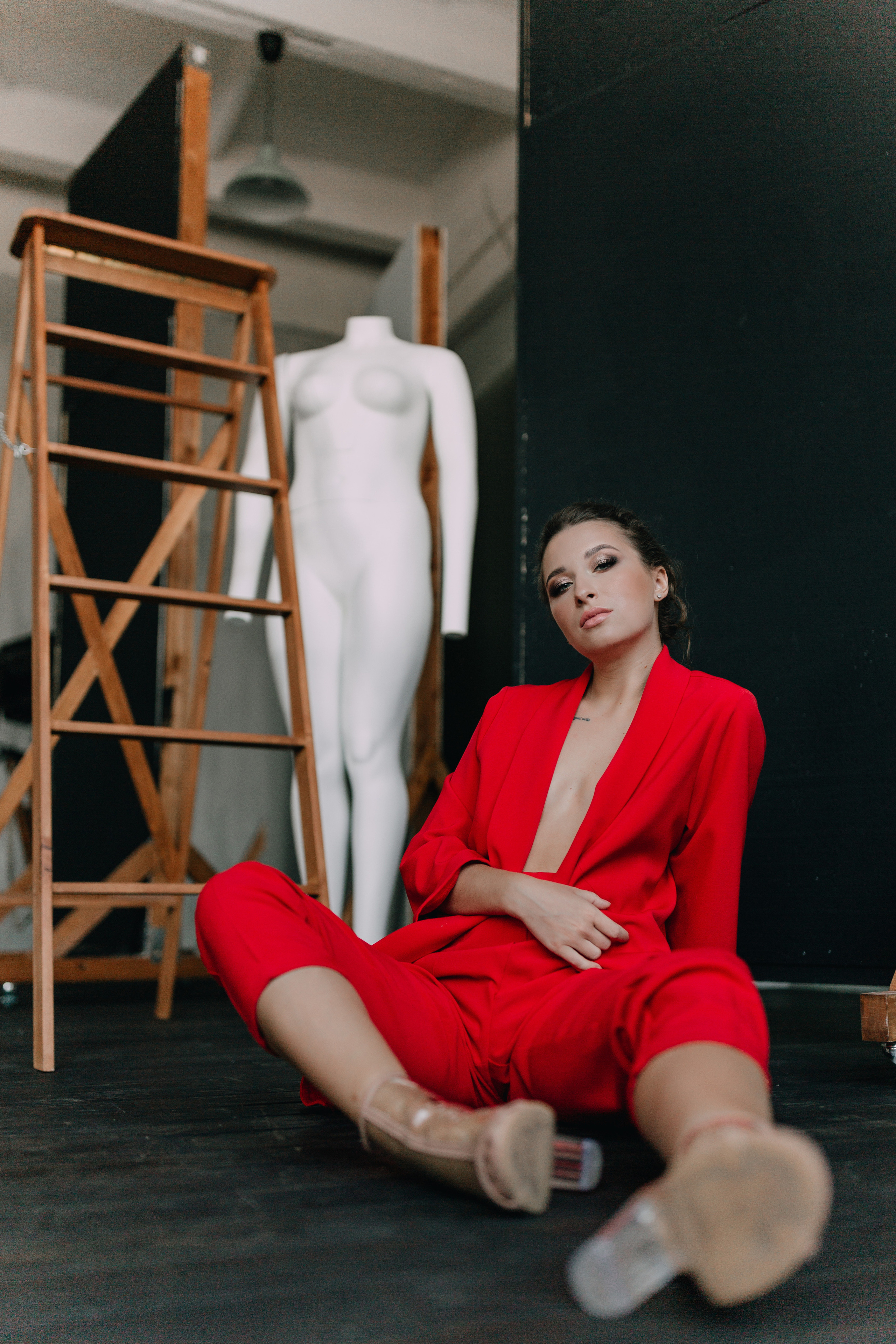 Yuliya studio photoshoot. Photographe à Rouen, France