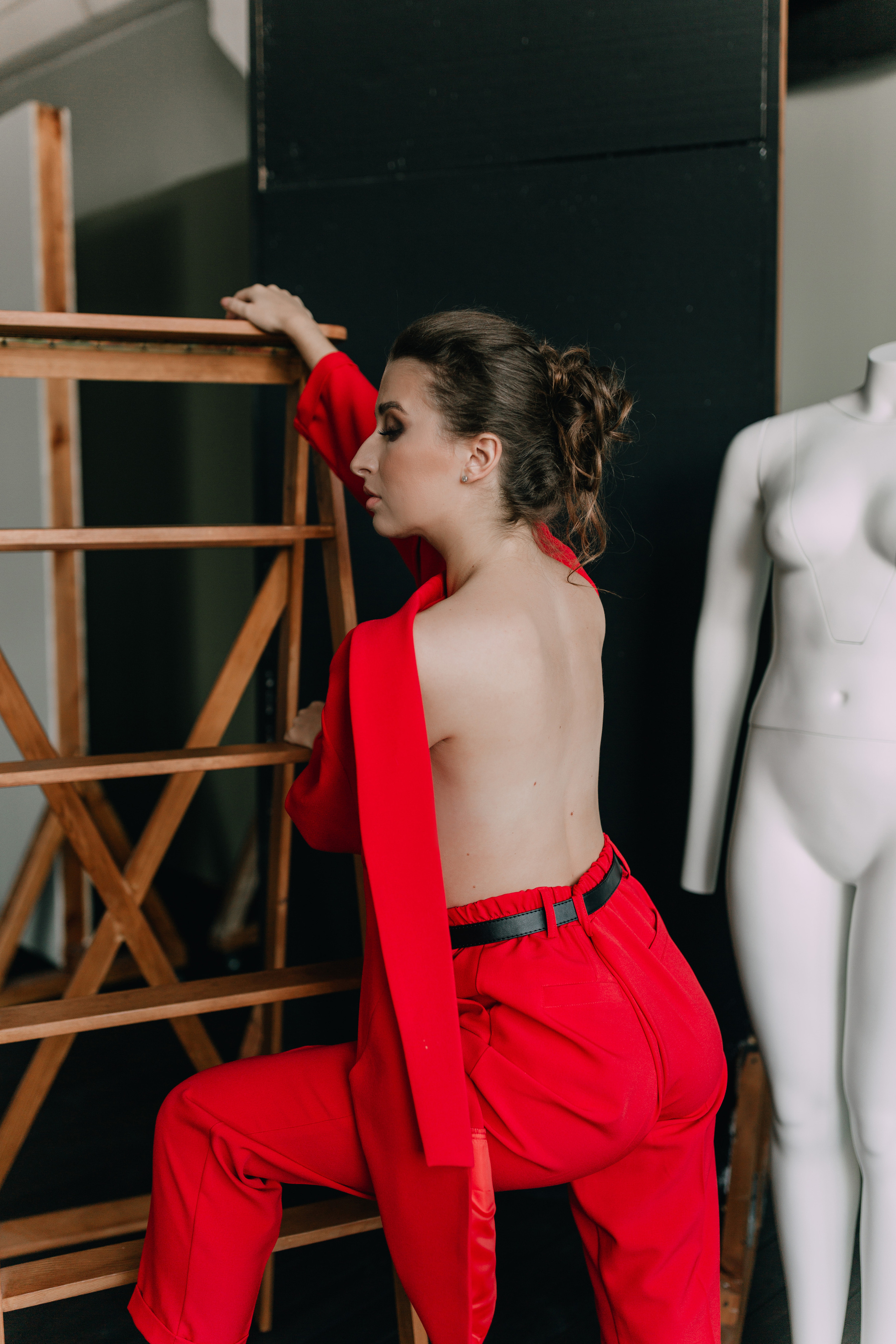 Yuliya studio photoshoot. Photographe à Rouen, France