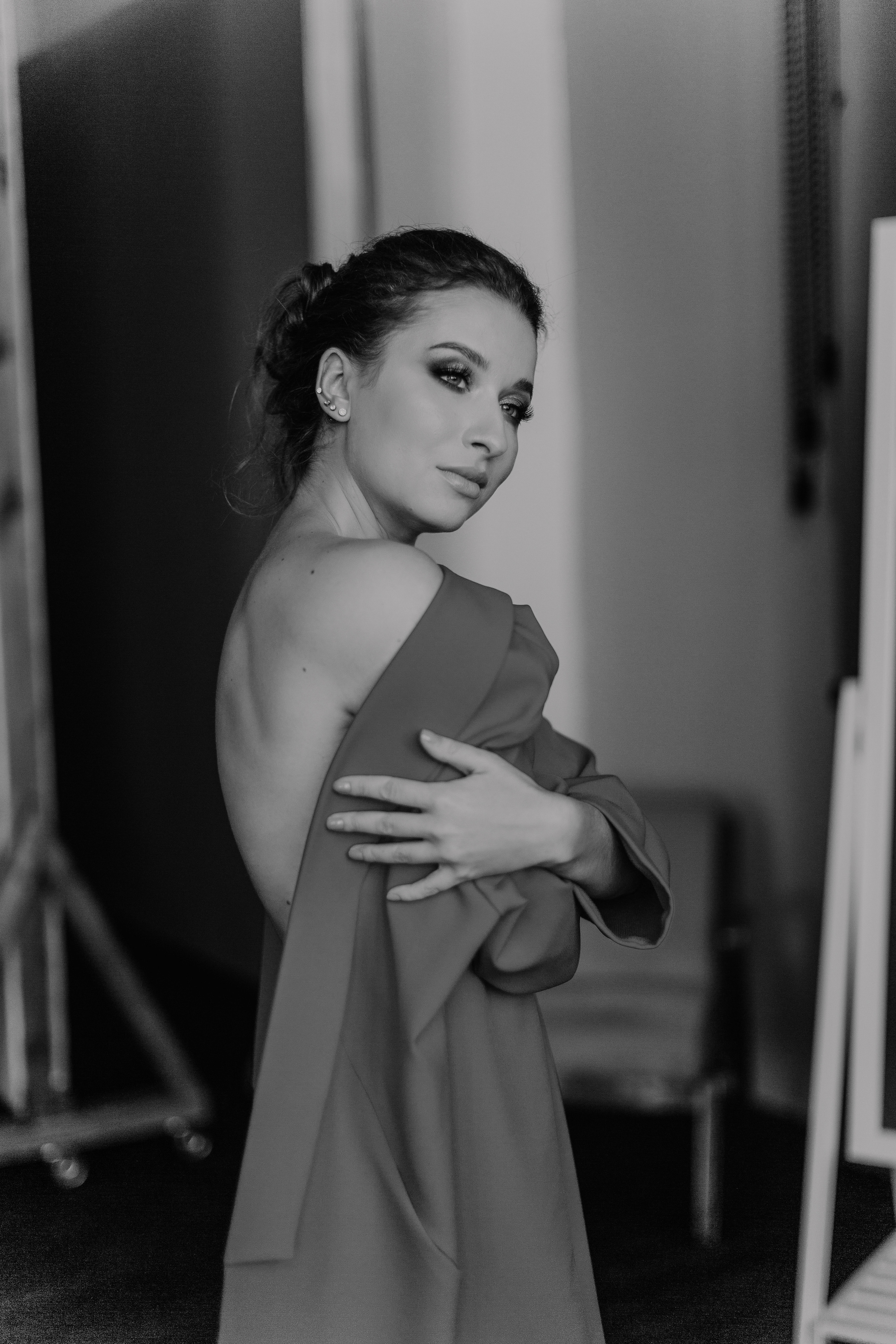 Yuliya studio photoshoot. Photographe à Rouen, France