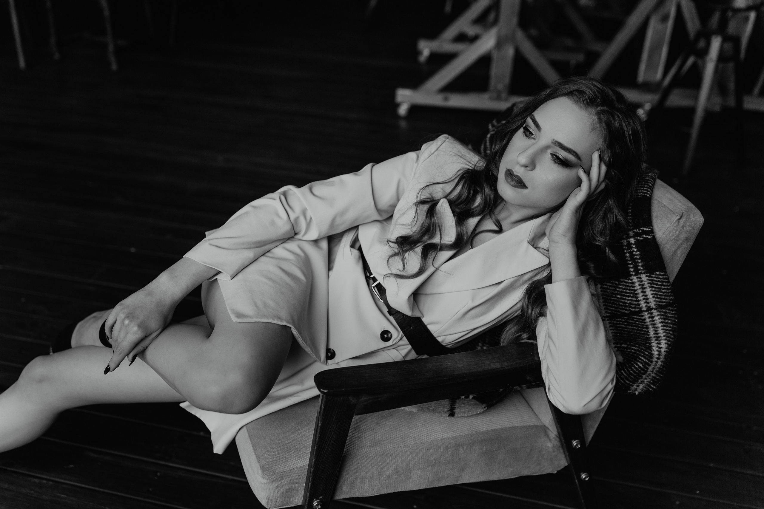 Masha studio photoshoot. Photographe à Rouen, France