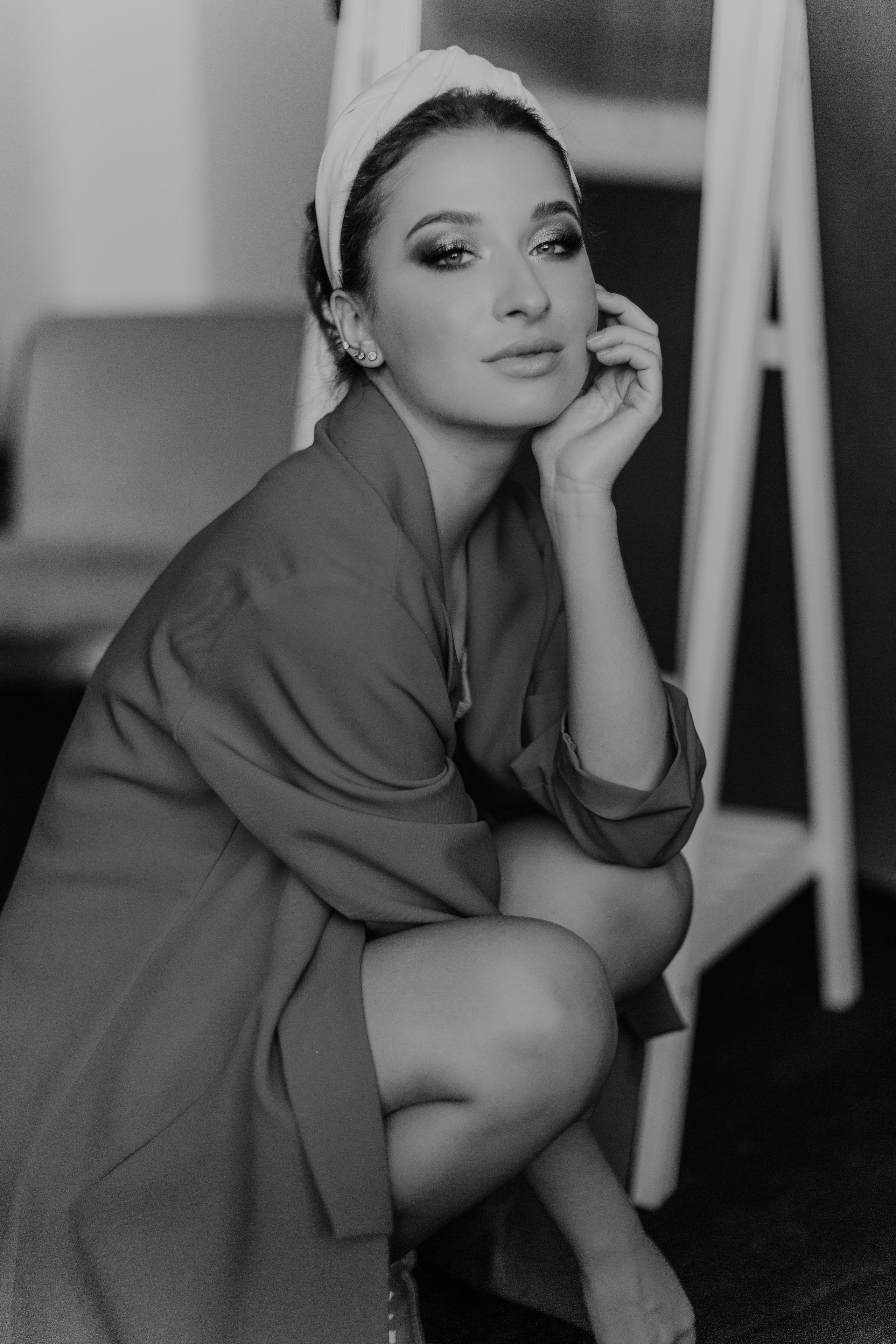 Yuliya studio photoshoot. Photographe à Rouen, France