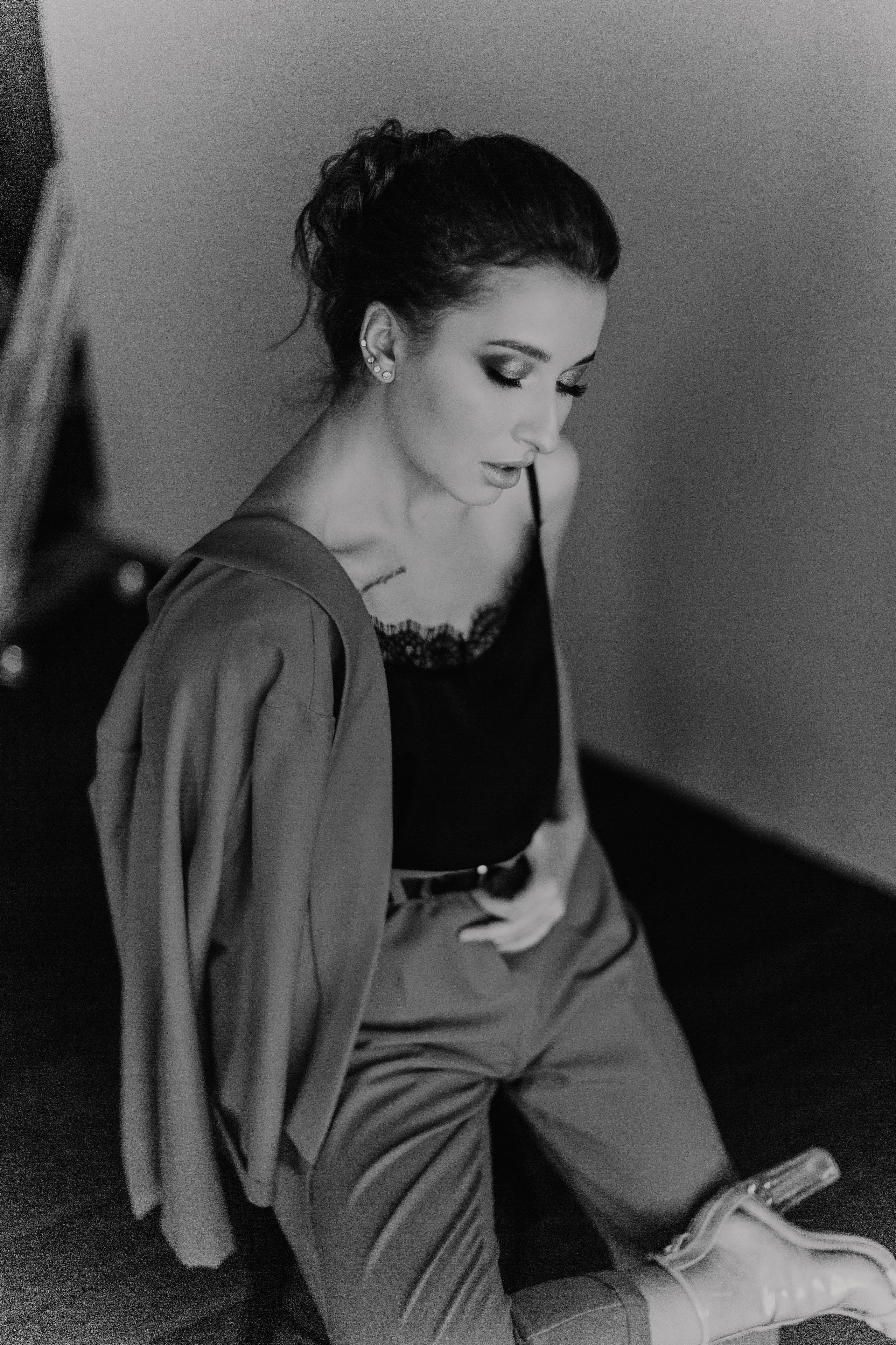 Yuliya studio photoshoot. Photographe à Rouen, France