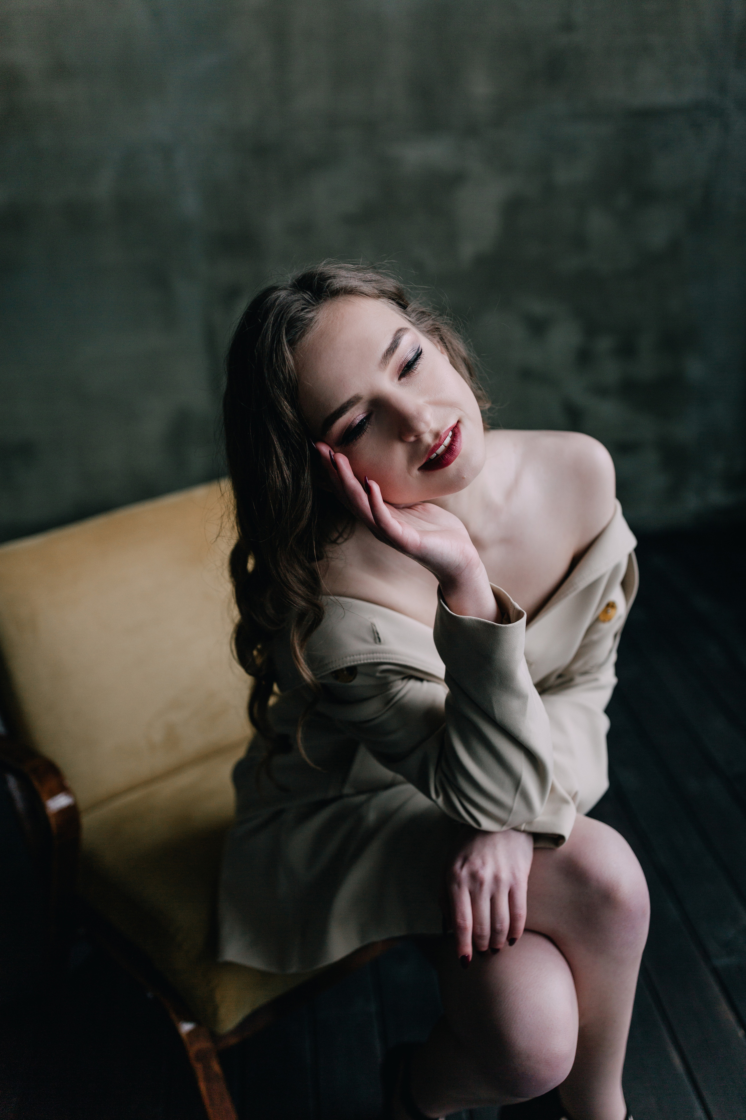 Masha studio photoshoot. Photographe à Rouen, France