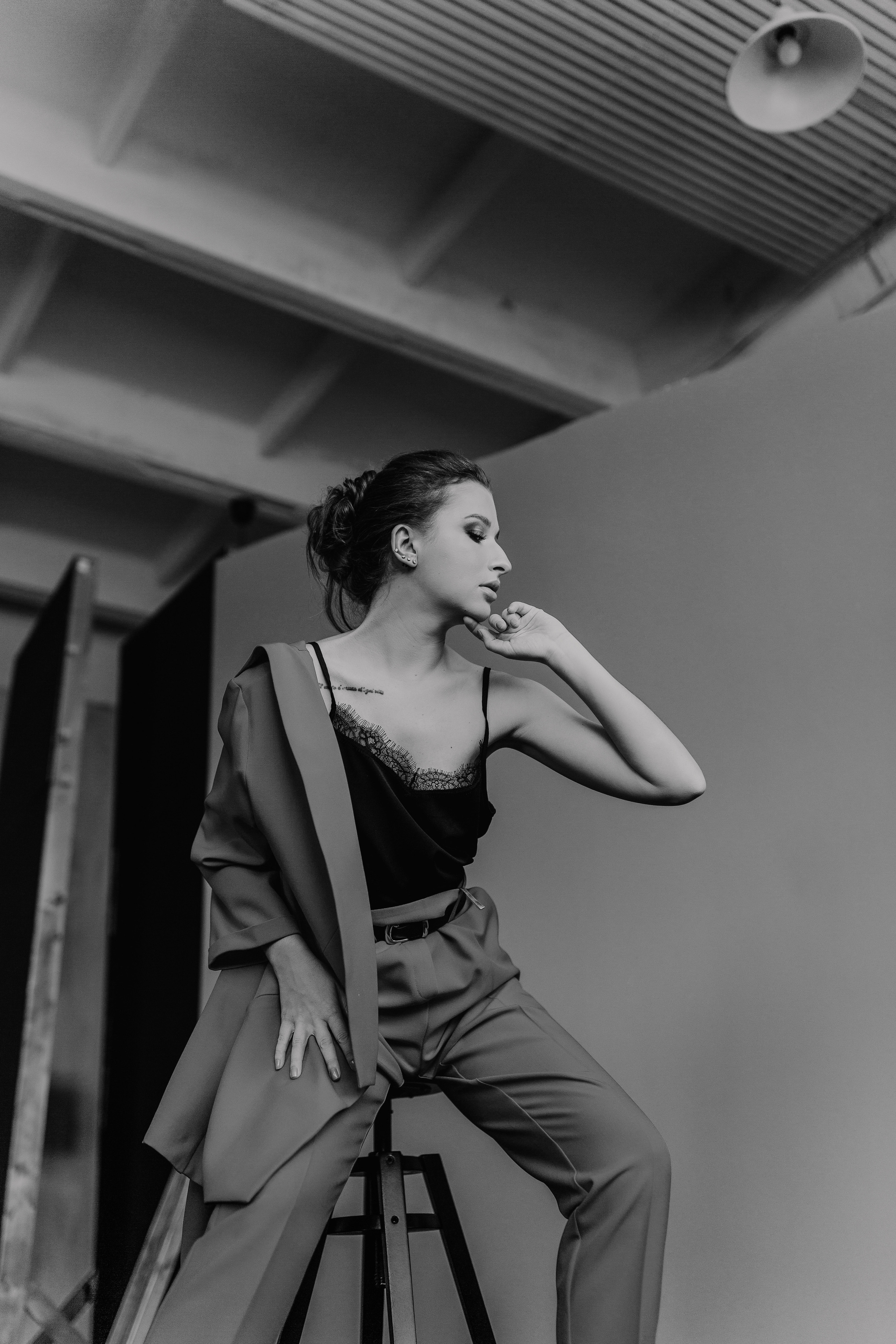 Yuliya studio photoshoot. Photographe à Rouen, France