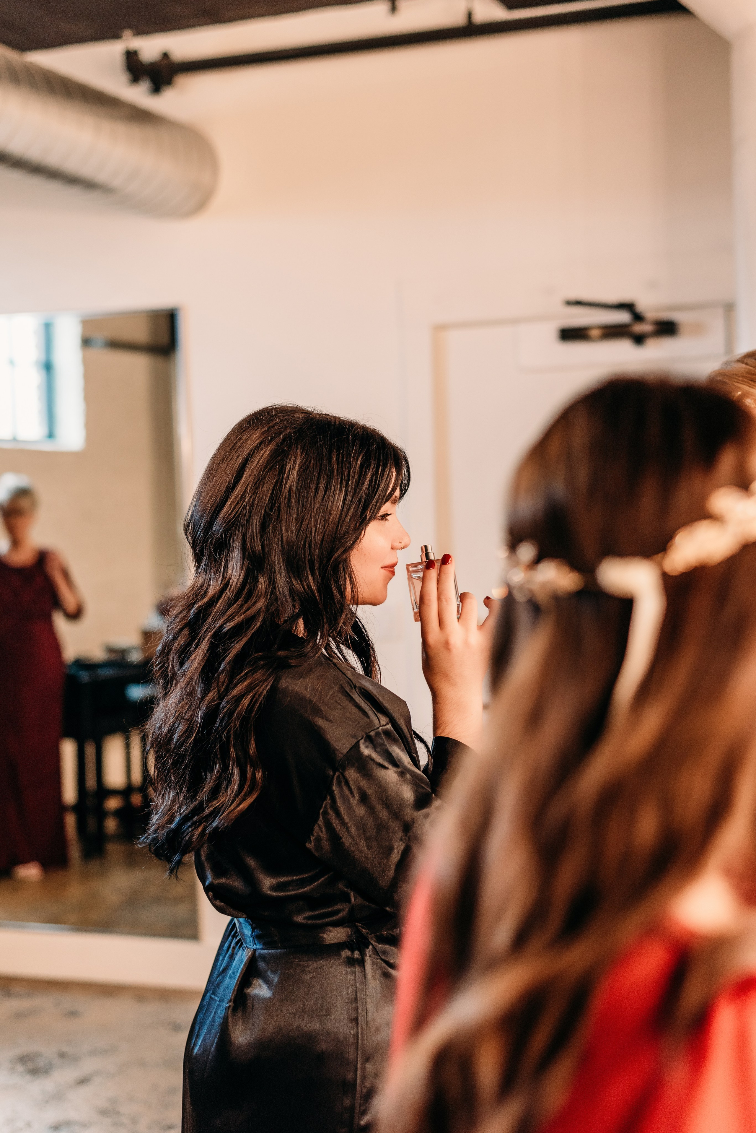 Bold & Dramatic Wedding at The Paper Mill on The Landing | Fort Wayne Wedding Photographer. Alexandria Danielle Photography | Fort Wayne & Indianapolis Wedding Photographer