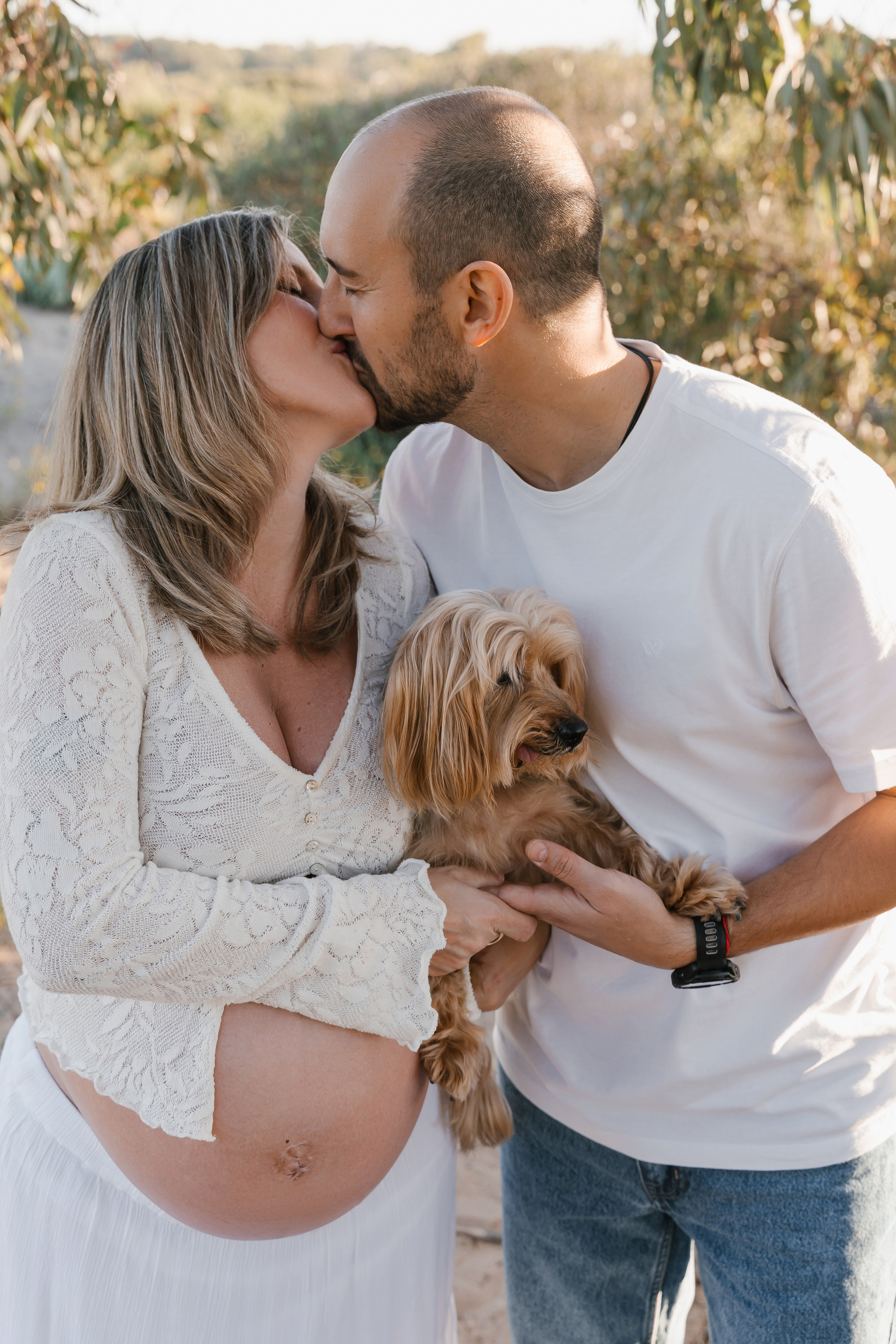 Pilar, Javi y perro Tonet. Фотограф в Валенсии, Испания Надежда Балаховская