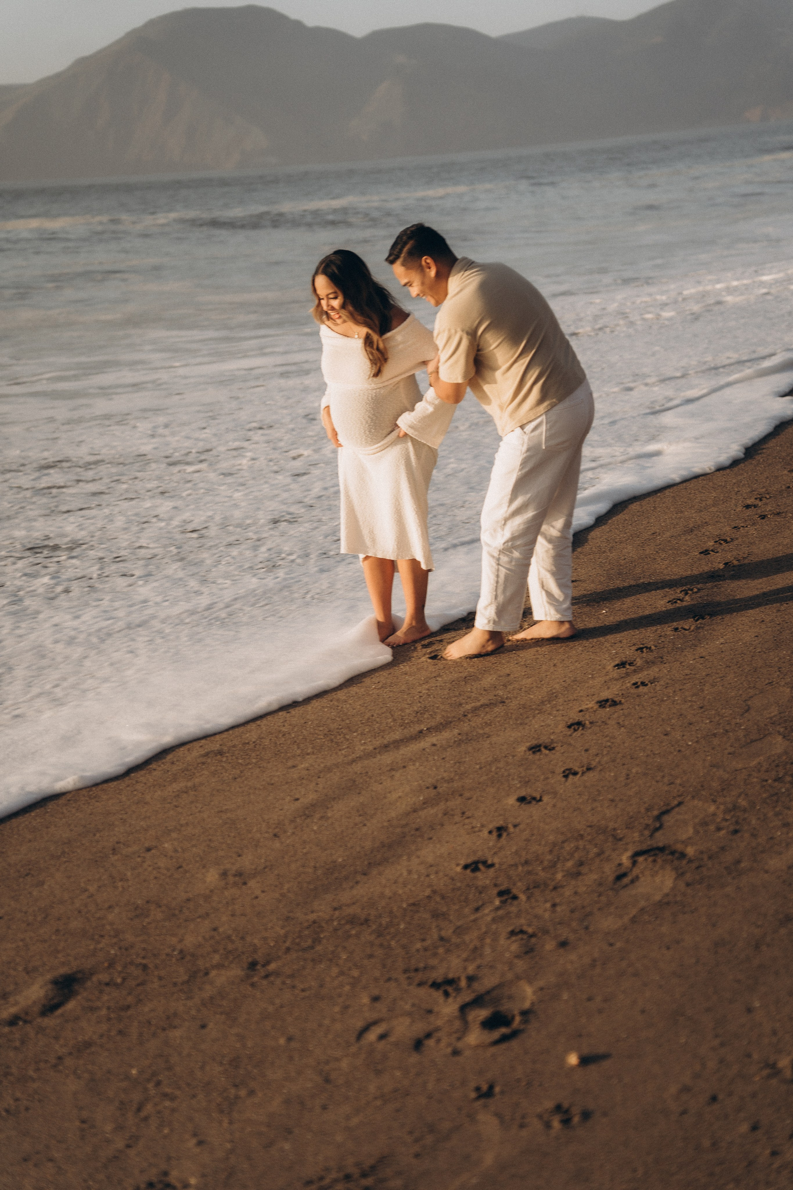 Maternity Session — Baker Beach
