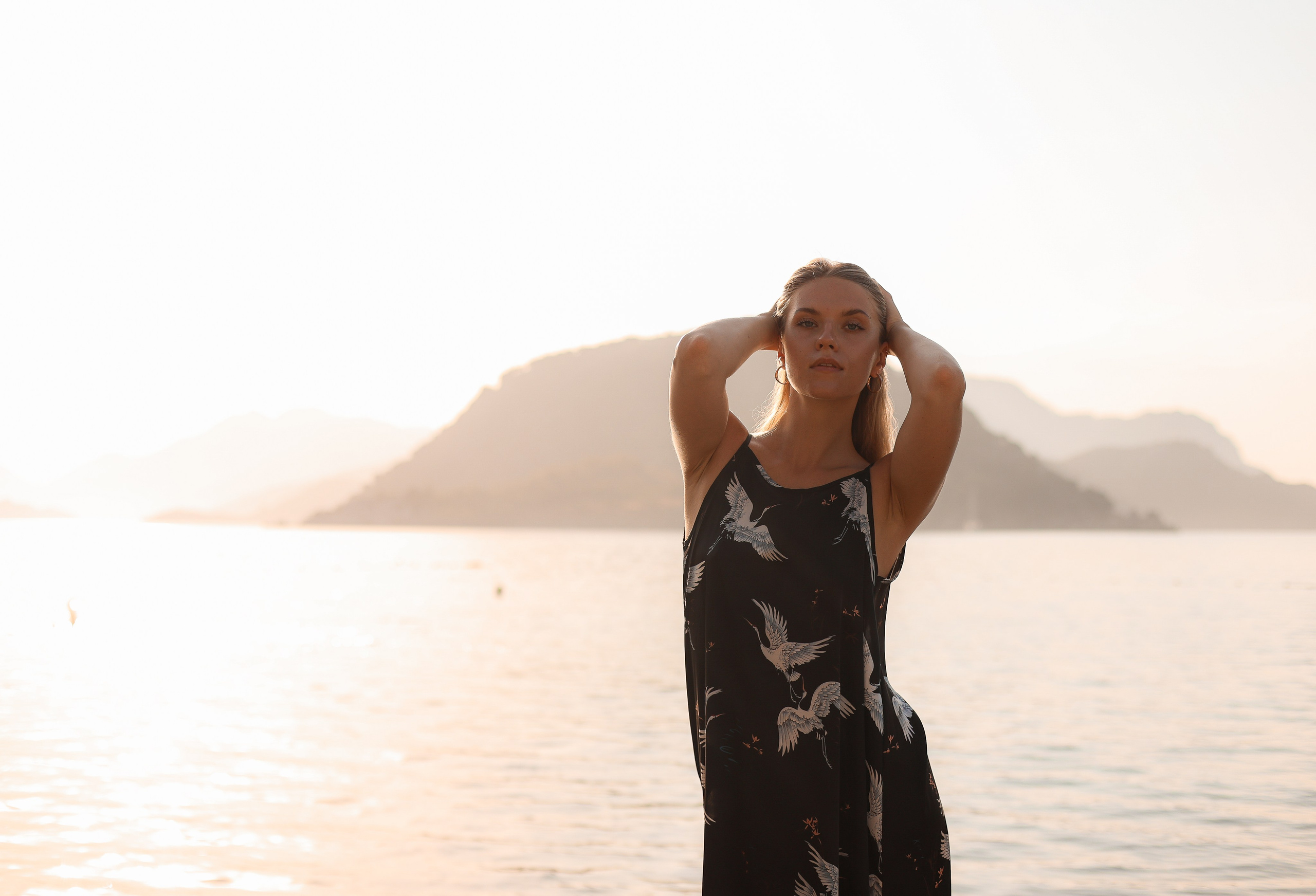 Женский портрет на рассвете. Professional photo & video in Marmaris Turkey