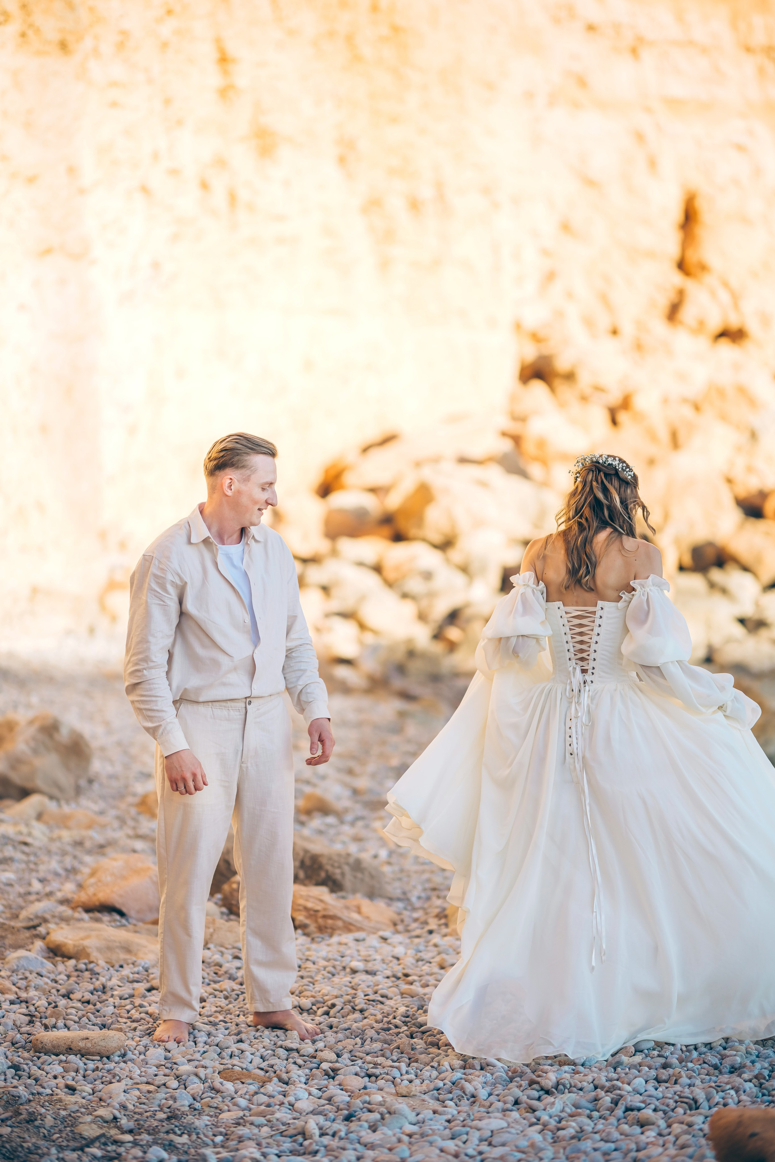 Intimate vow in the bay. Фотограф у Пальма де Майорка