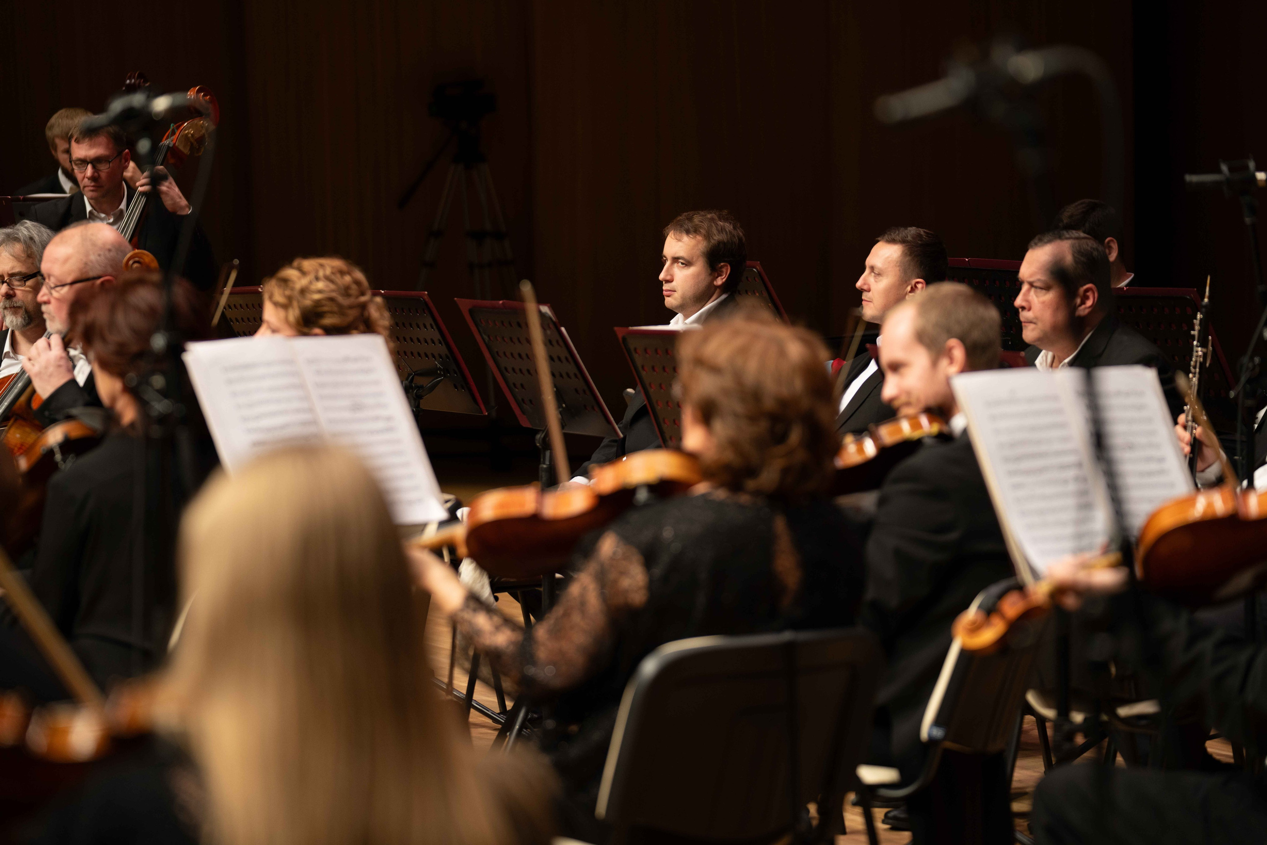The Tchaikovsky Academic Grand Symphony Orchestra in Baku. Wedding&Event photographer Ismail Rzayev in Baku