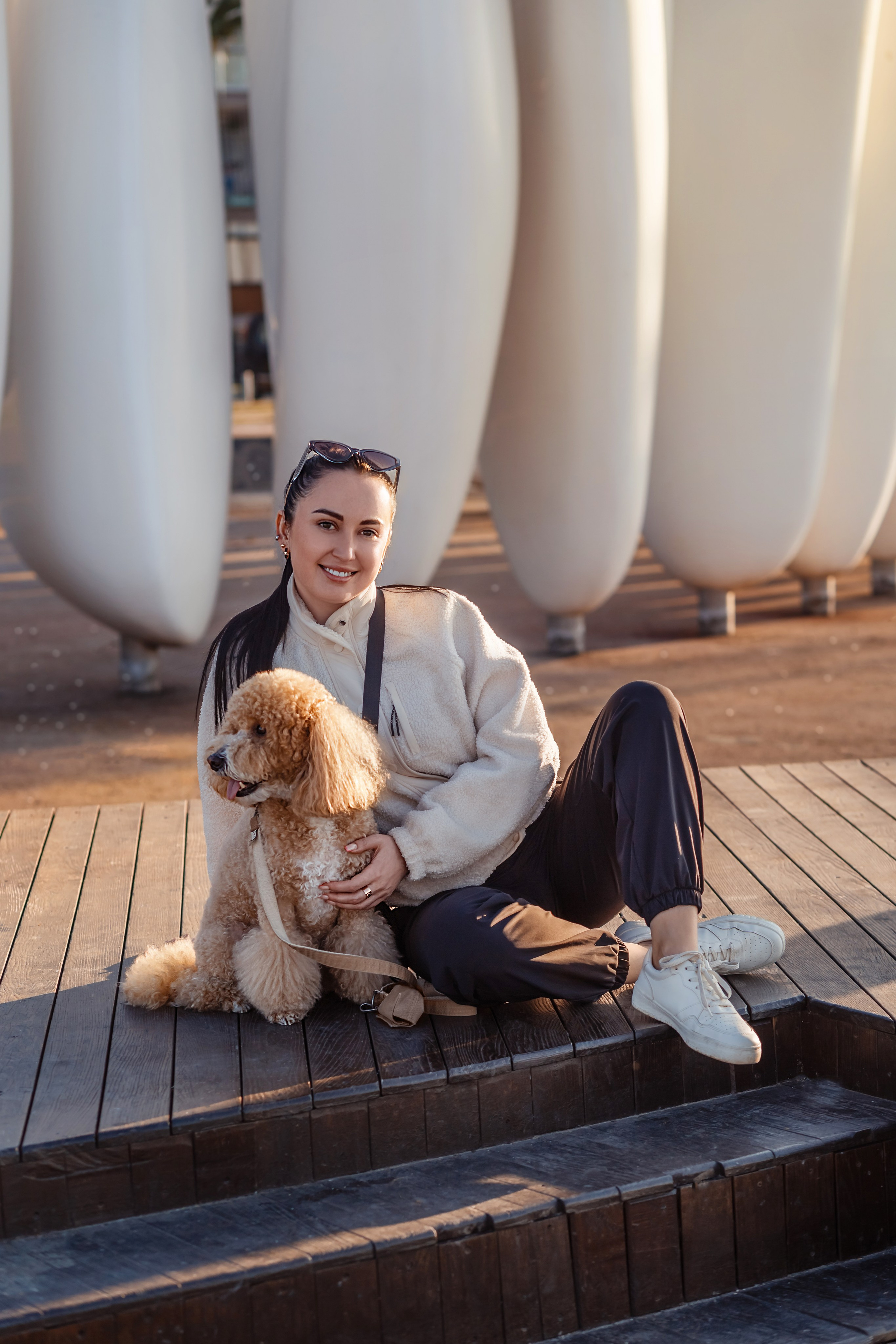 Фотосессия с собакой