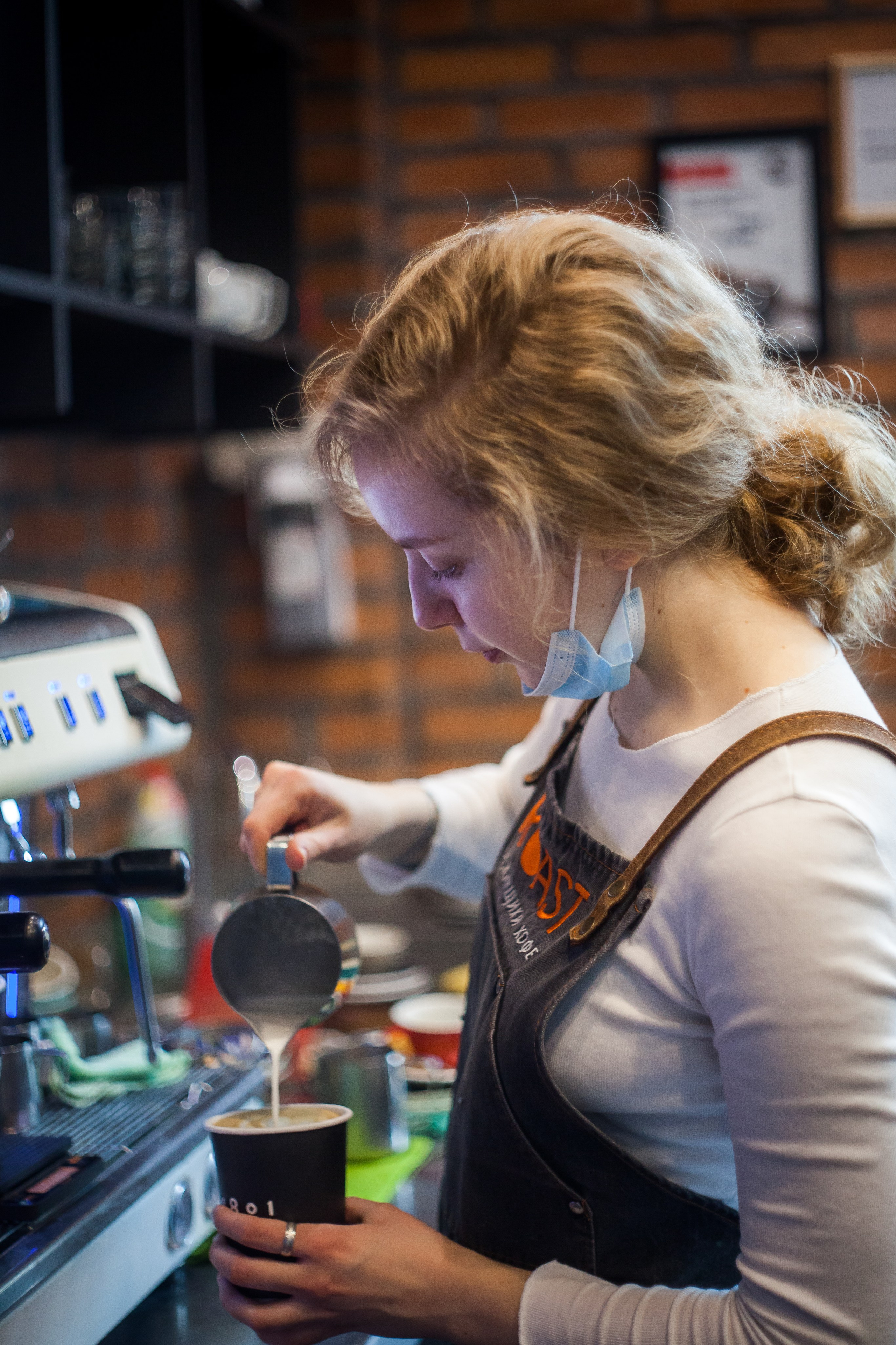 Coffee Time | Photoshoot for 1801 Coffee Shop. Photographer in Los Angeles. Julia Ishmuratova