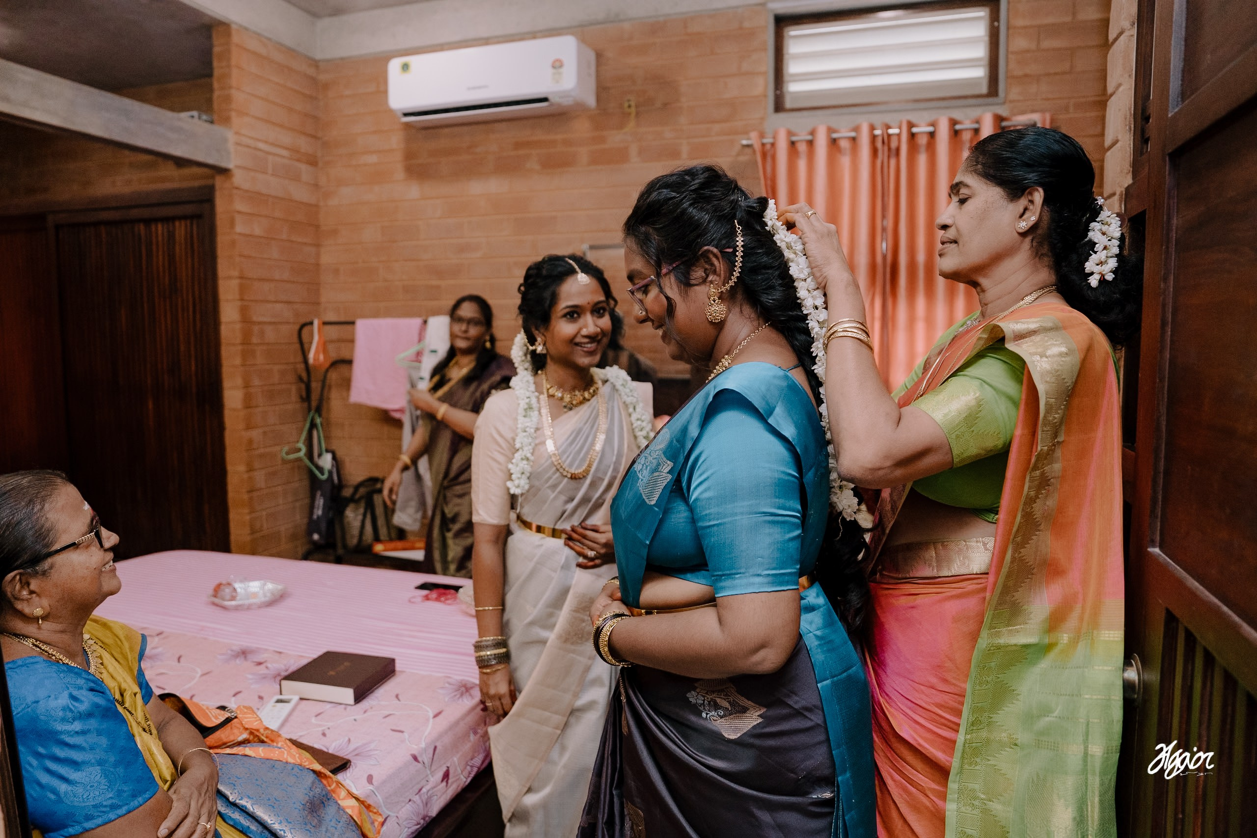 Wedding documentary photography in Pondicherry. Agam Vizha