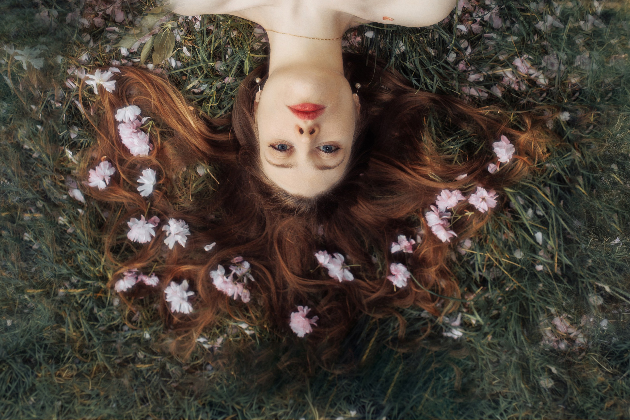 Съёмка в цветении. Анастасия