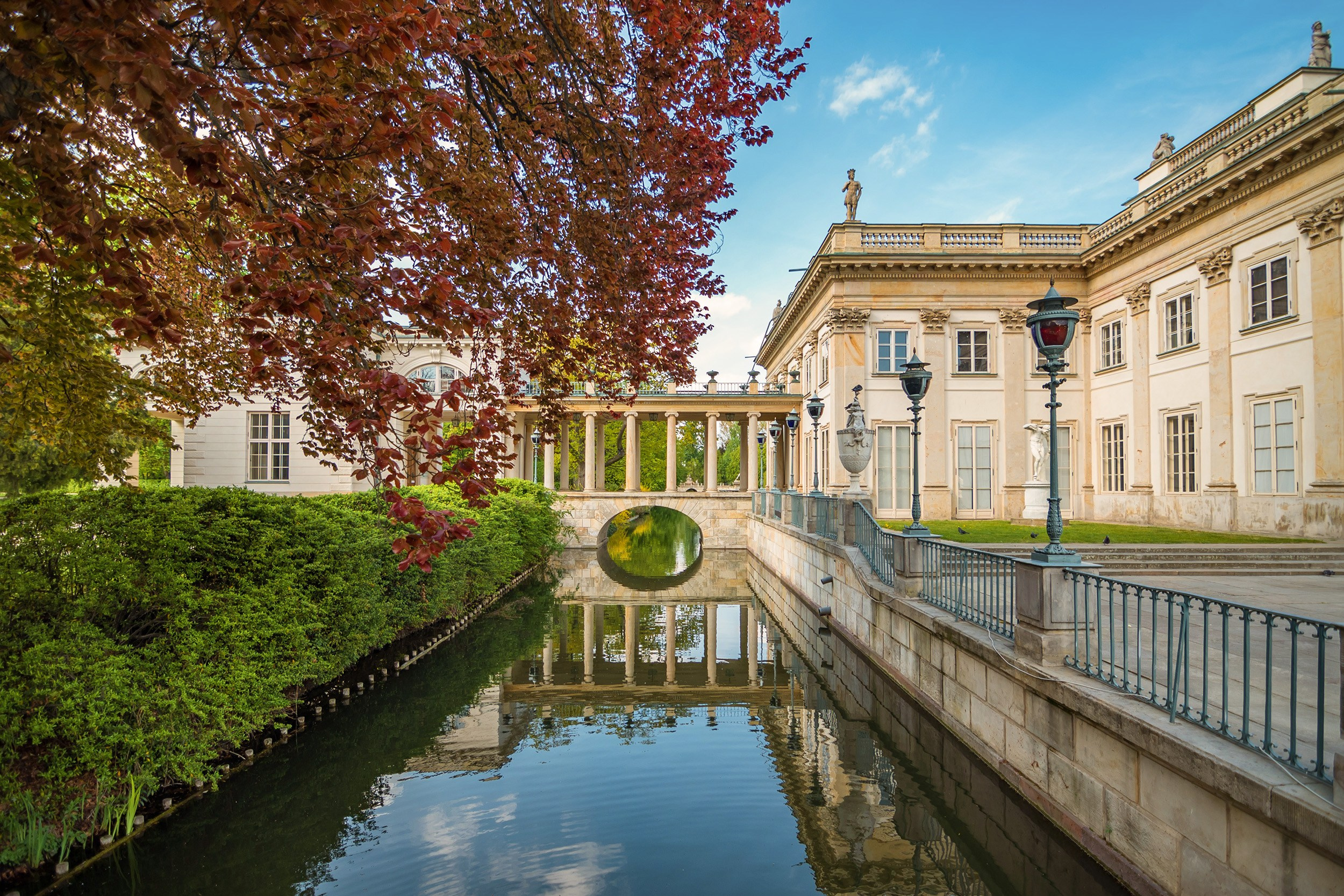 Royal Baths Park — Warsaw. Photographer in Yerevan