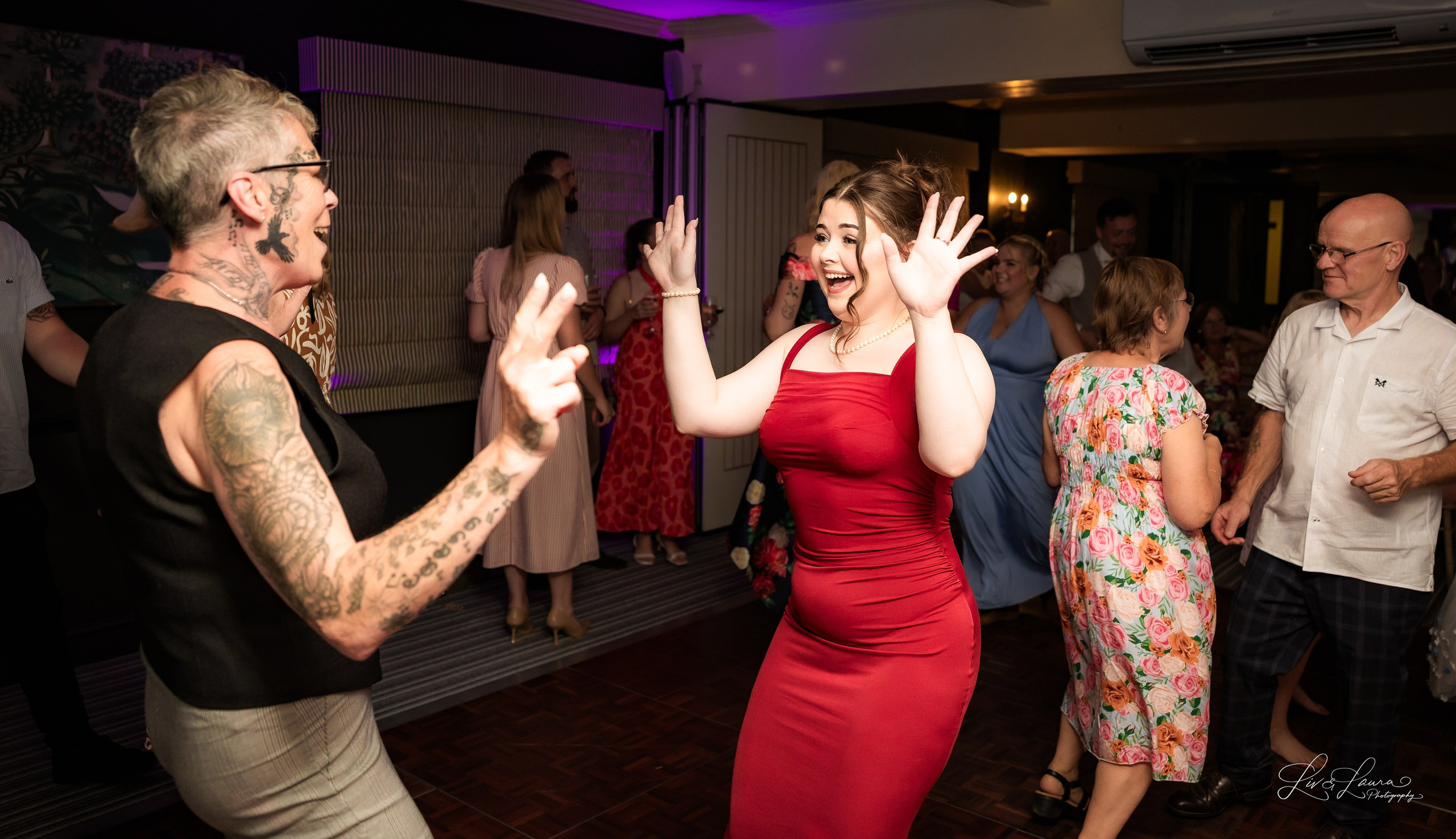 Katie and Alex. Wedding and boudoir photography by Liv and Laura