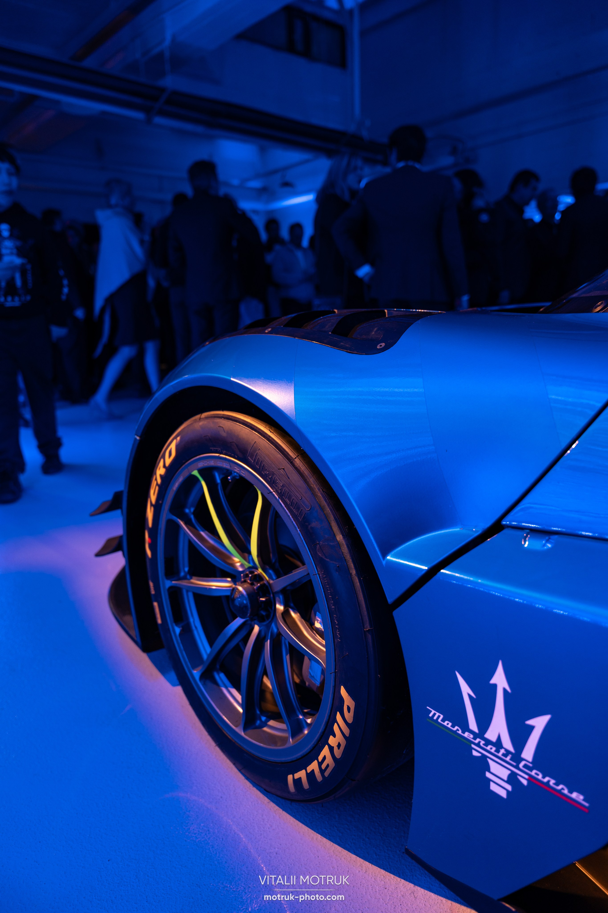 Maseratti Opening. Photographe de voitures à Paris — Vitalii Motruk