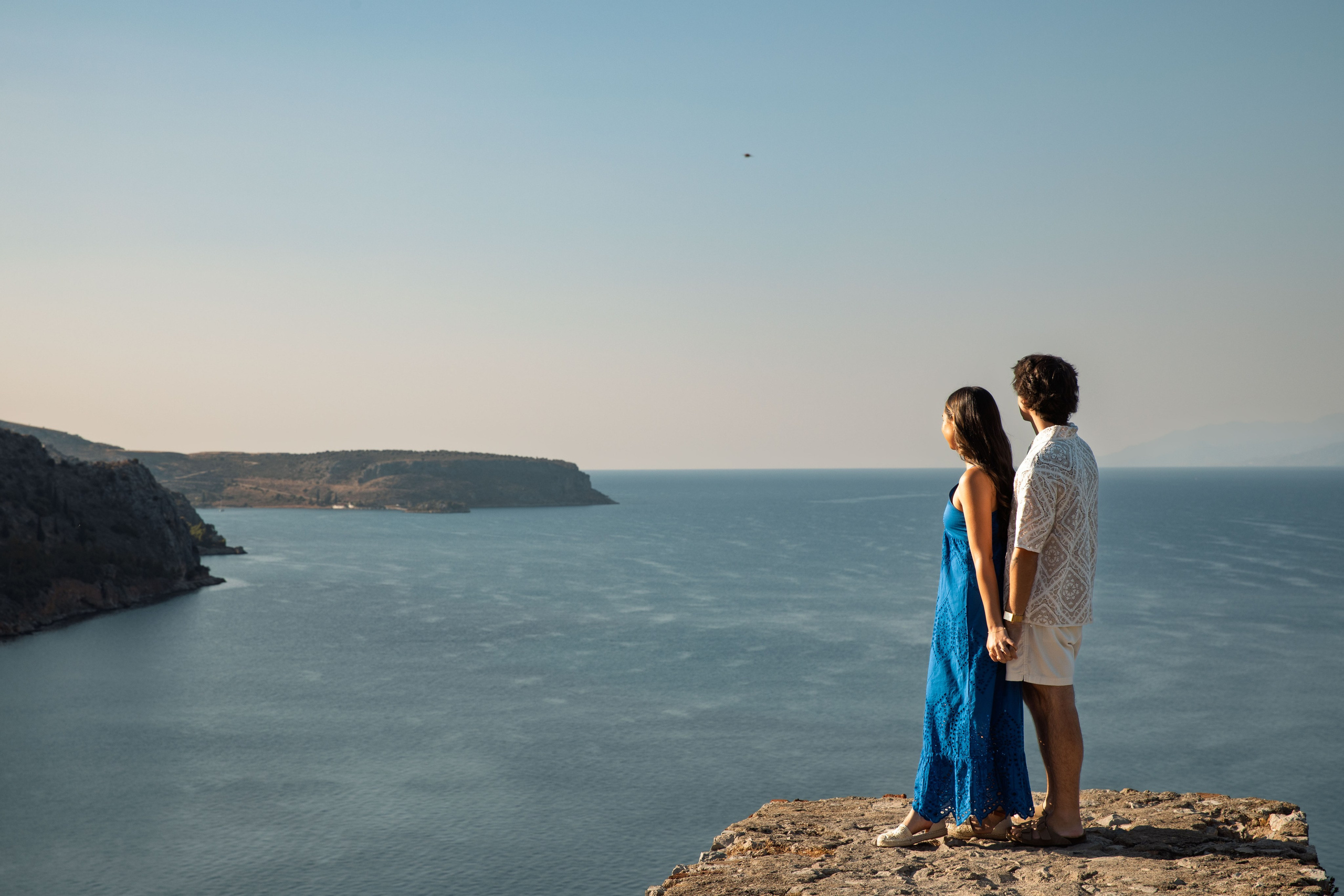 Evan & Sofia (USA). Photographer Anya Khasapi. Nafplio, Greece