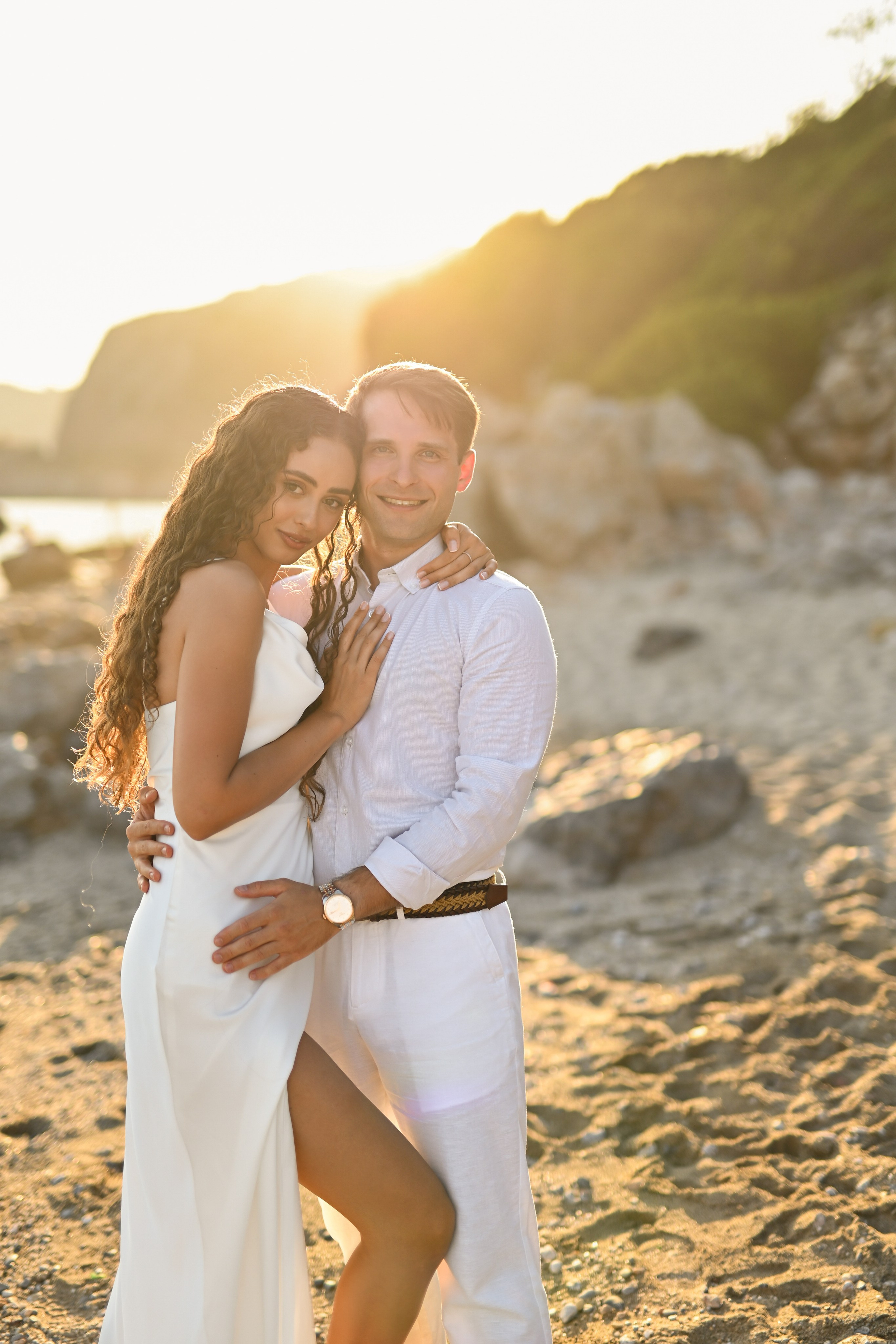 Love story на пляже Клеопатра. Photographer in Alanya, Side, Manavgat. Türkiye