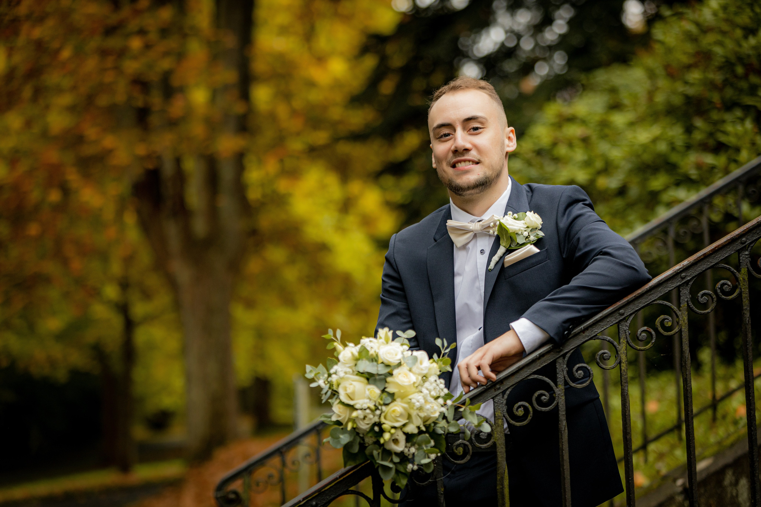 Herbstliche Hochzeit. Фотограф в Германии — Михаэль Барон