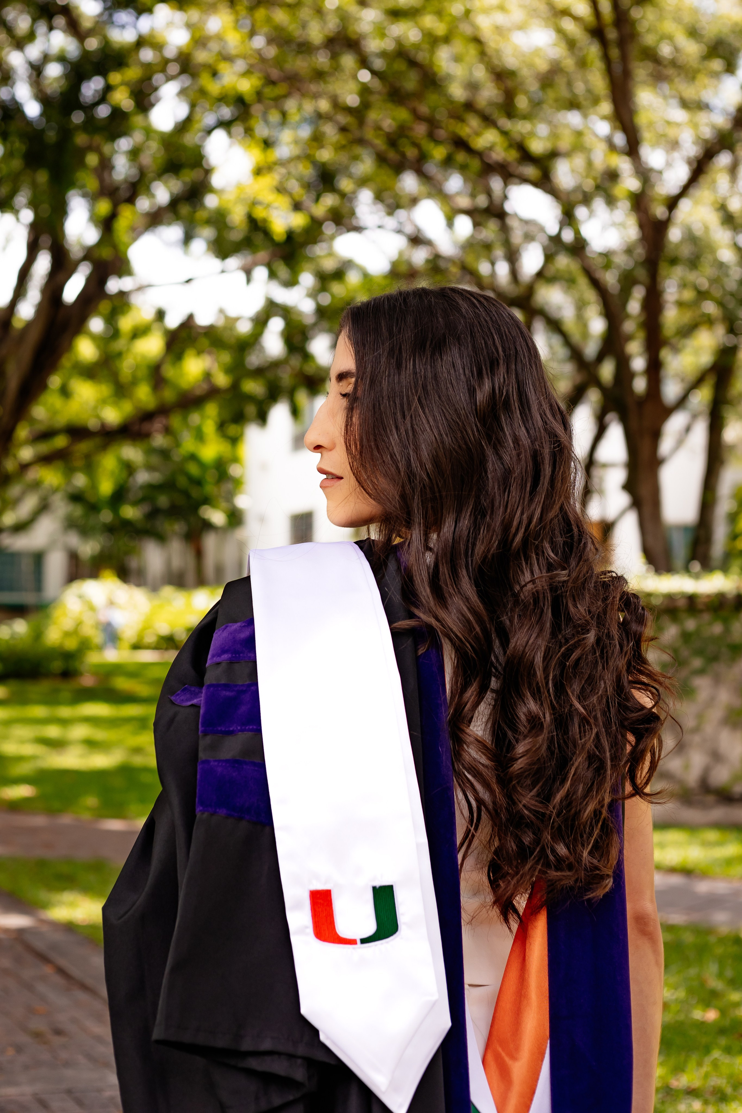 10 Spots For Graduation Photos At University of Miami. Portrait and graduation photographer Marina Simanava